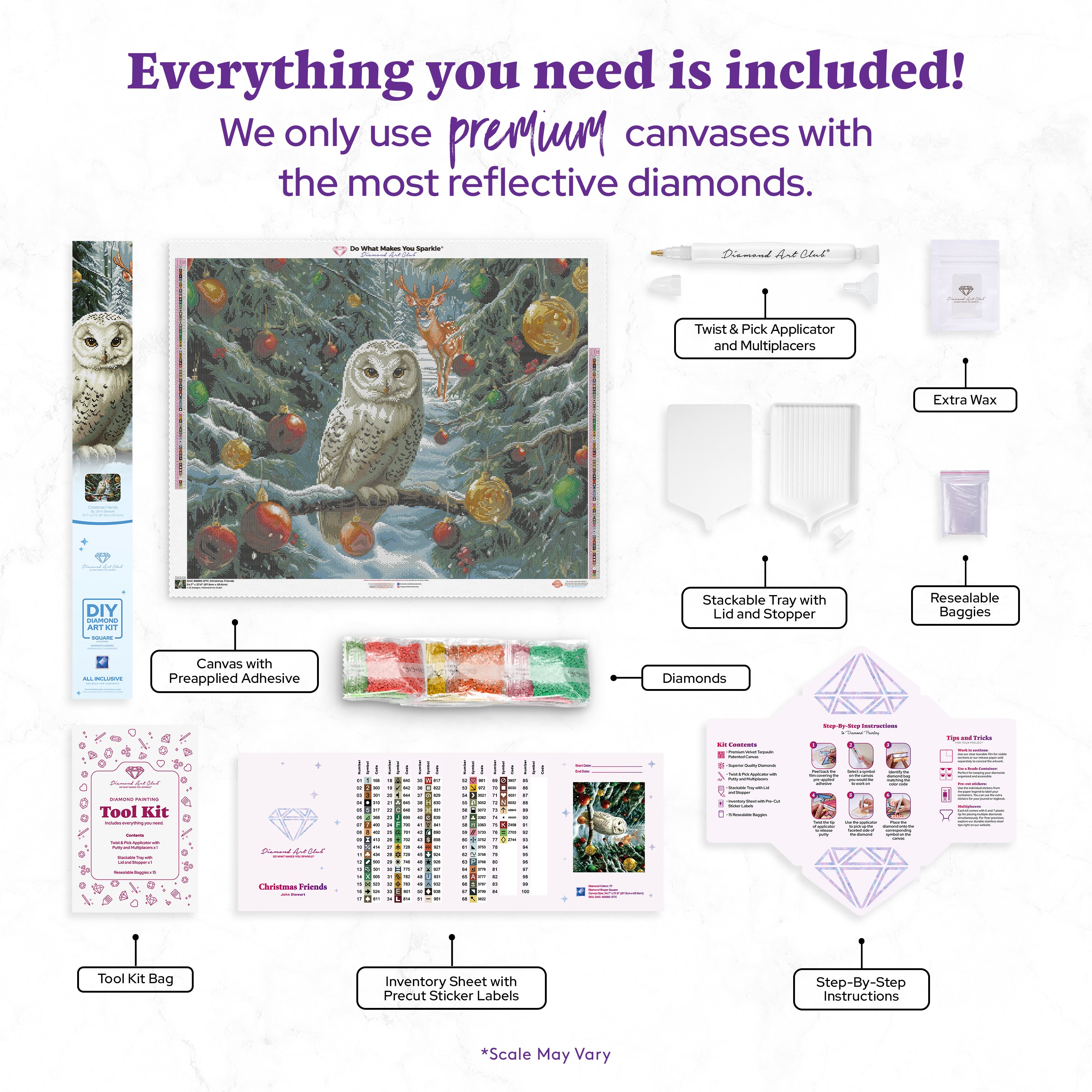 Christmas Friends – Diamond Art Club