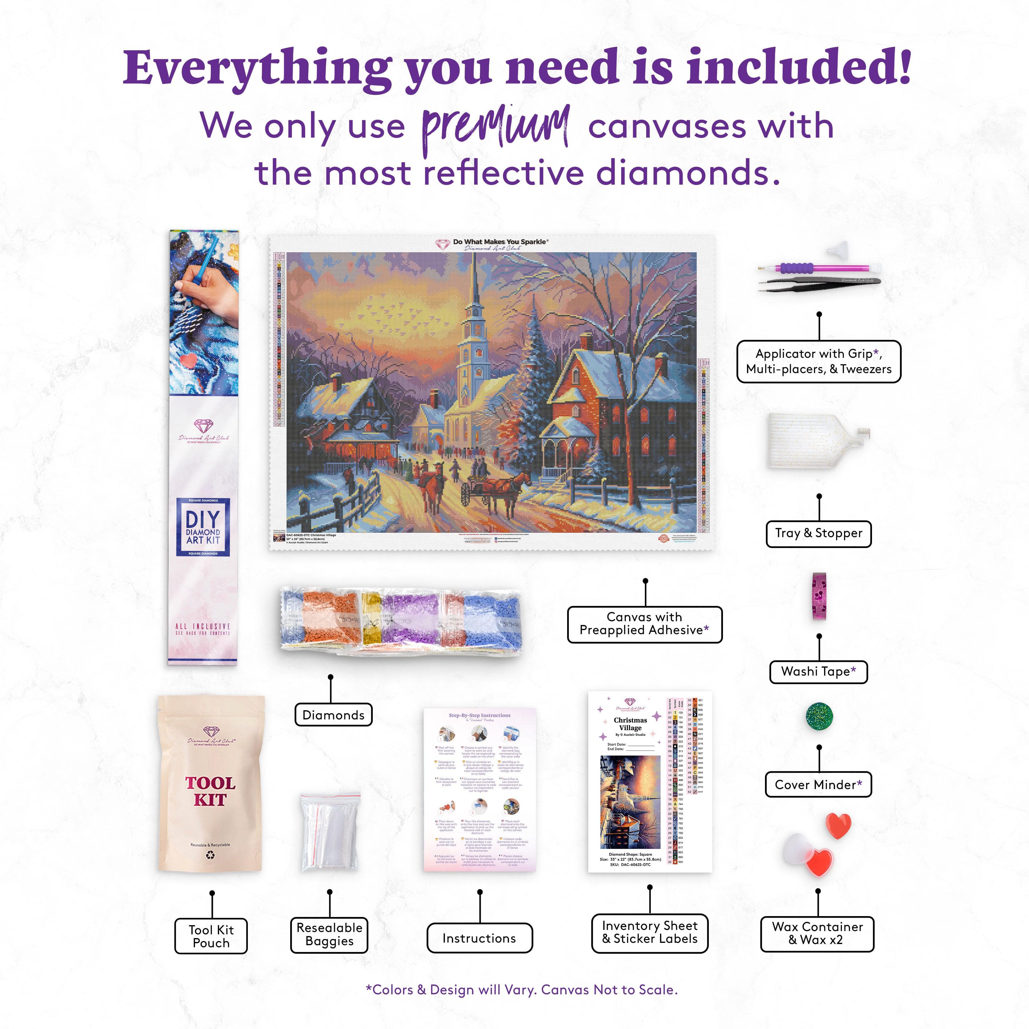 Christmas Village – Diamond Art Club