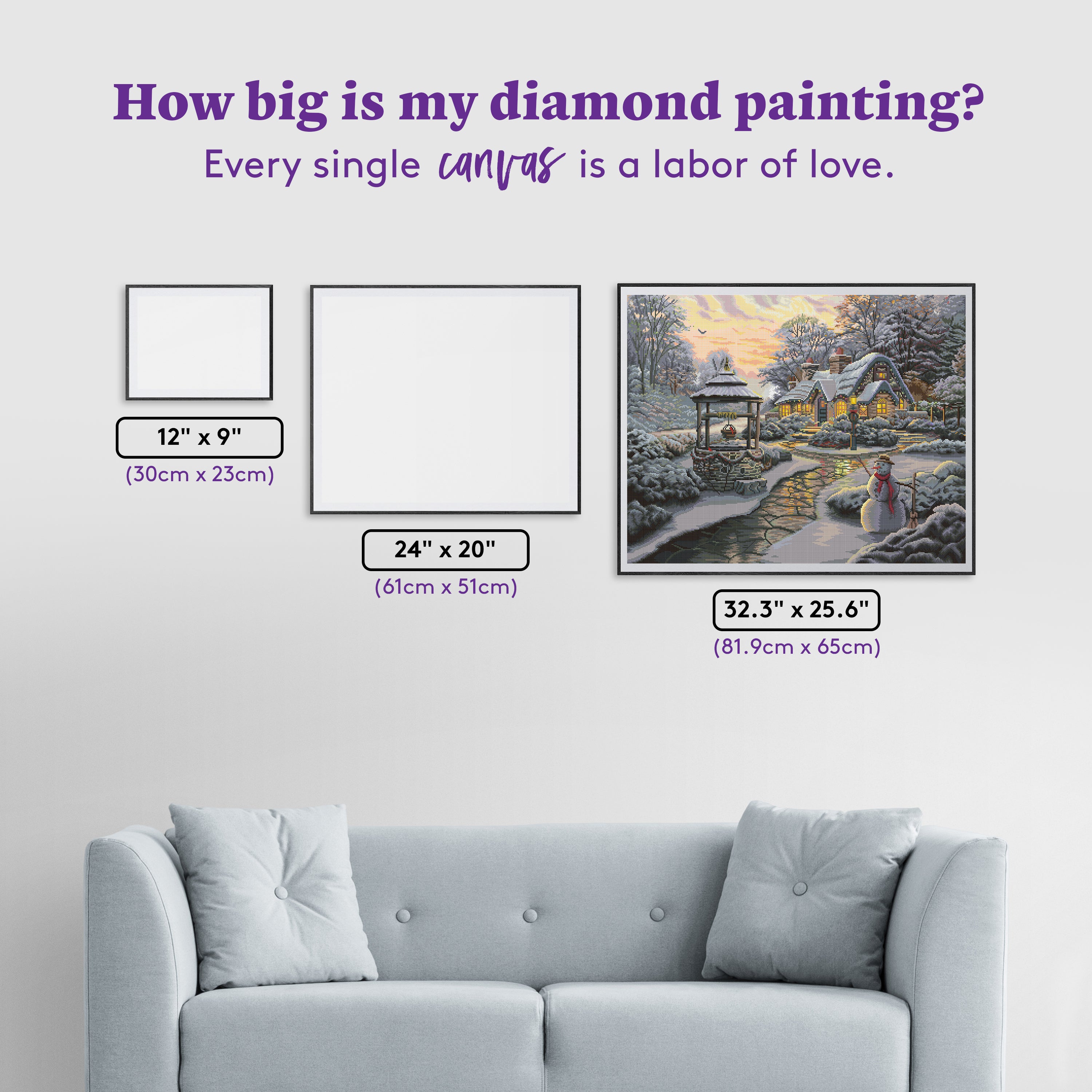 Christmas Wish Cottage – Diamond Art Club