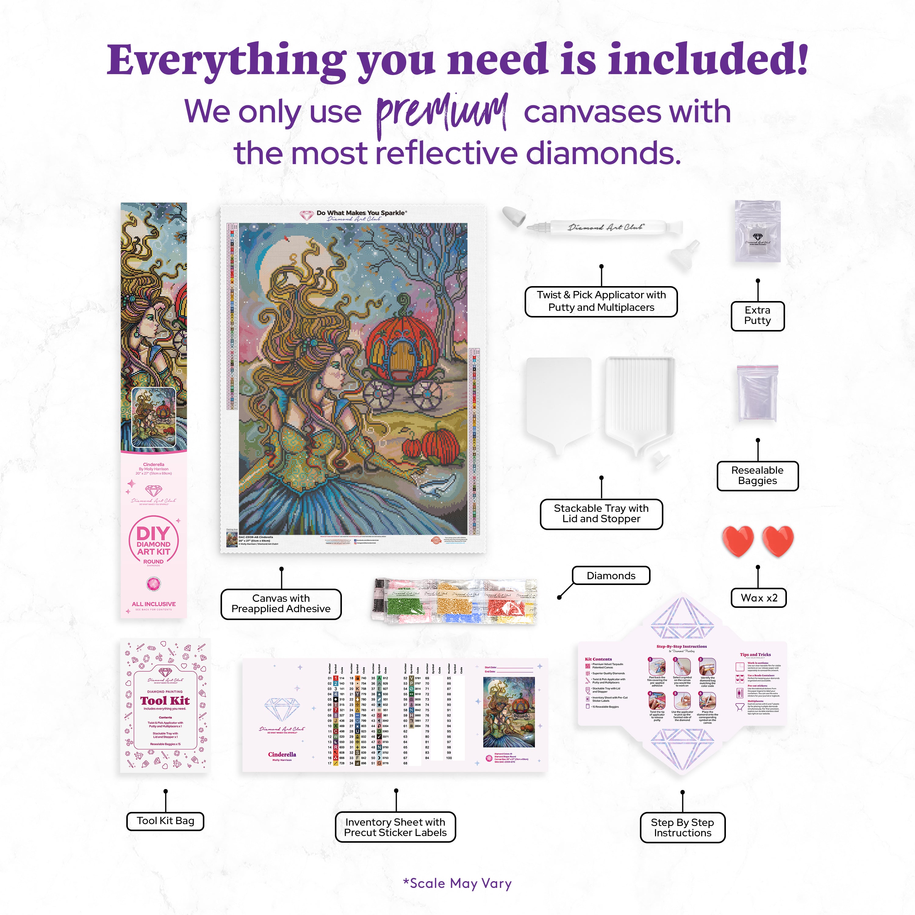 Cinderella – Diamond Art Club