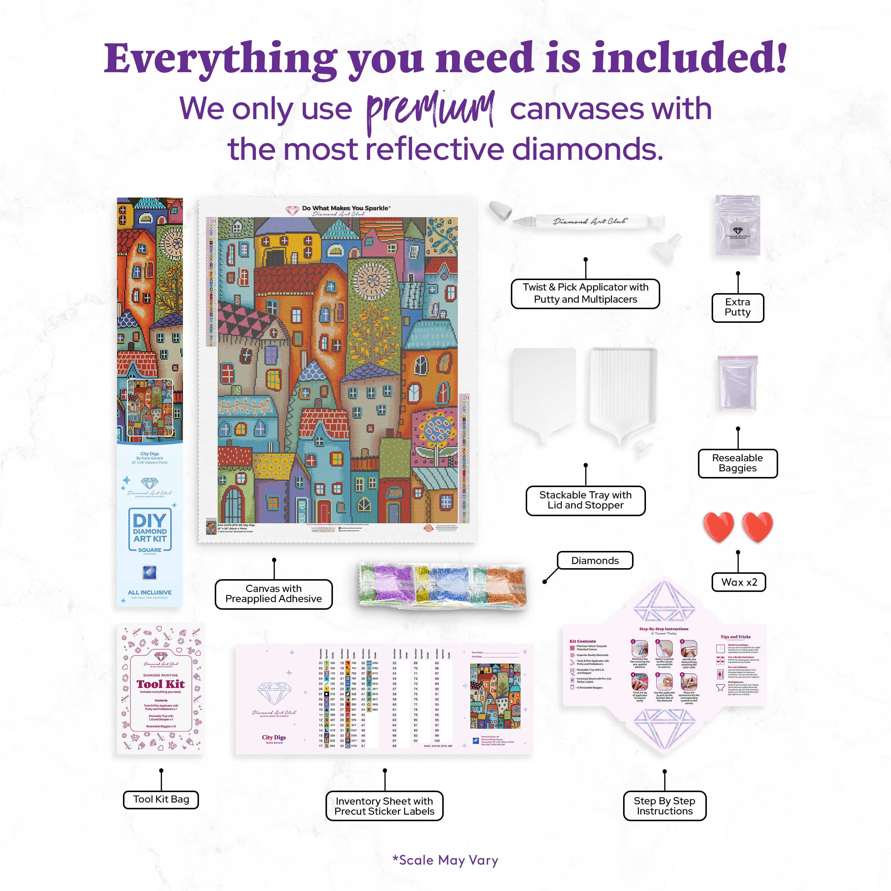 City Digs – Diamond Art Club