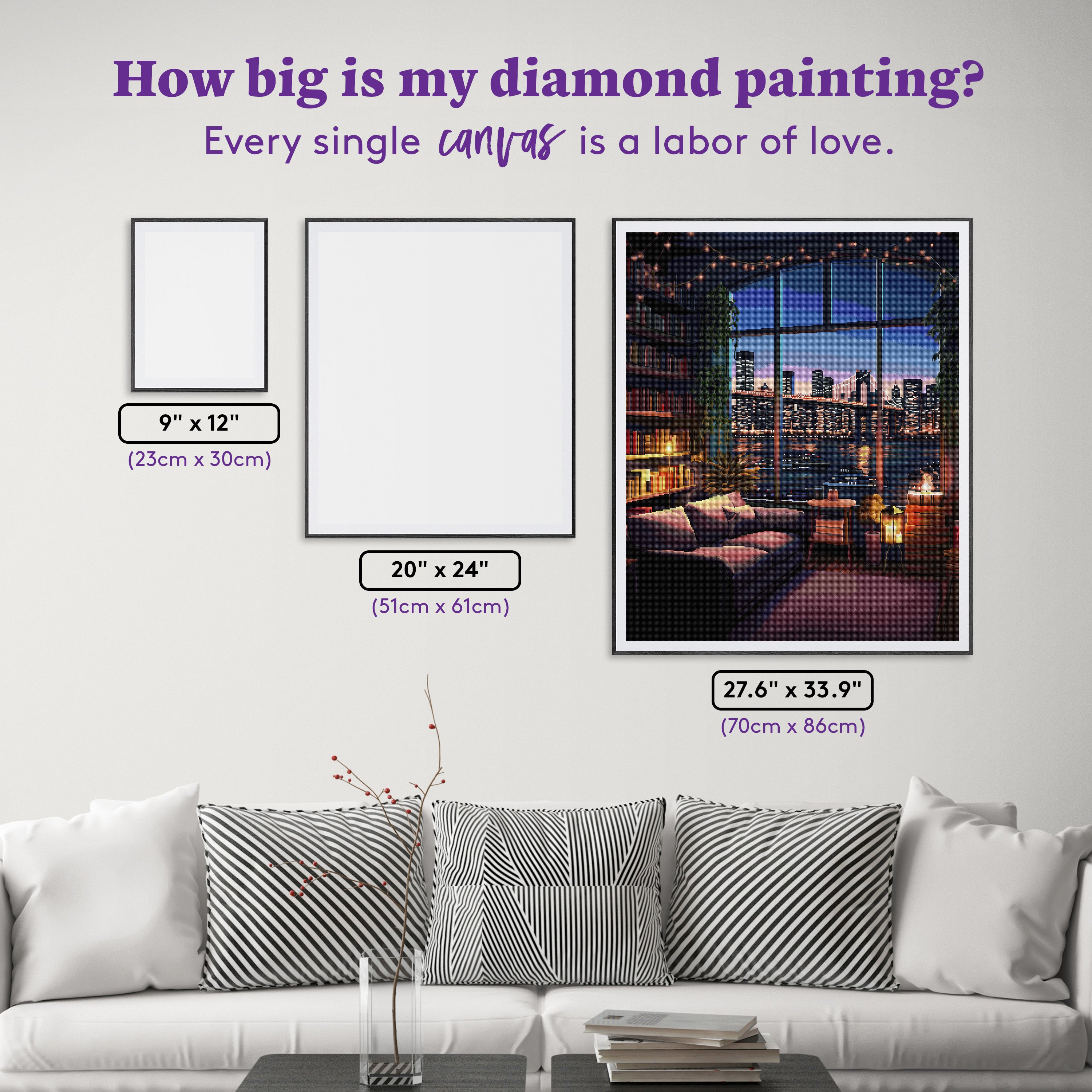 City View Diamond Painting Kit – Diamond Art Club
