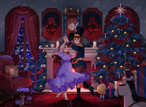Diamond Painting Clara and the Nutcracker 35" x 25.6" (88.9cm x 65cm) / Square with 66 Colors including 2 ABs and 5 Fairy Dust Diamonds / 93,177