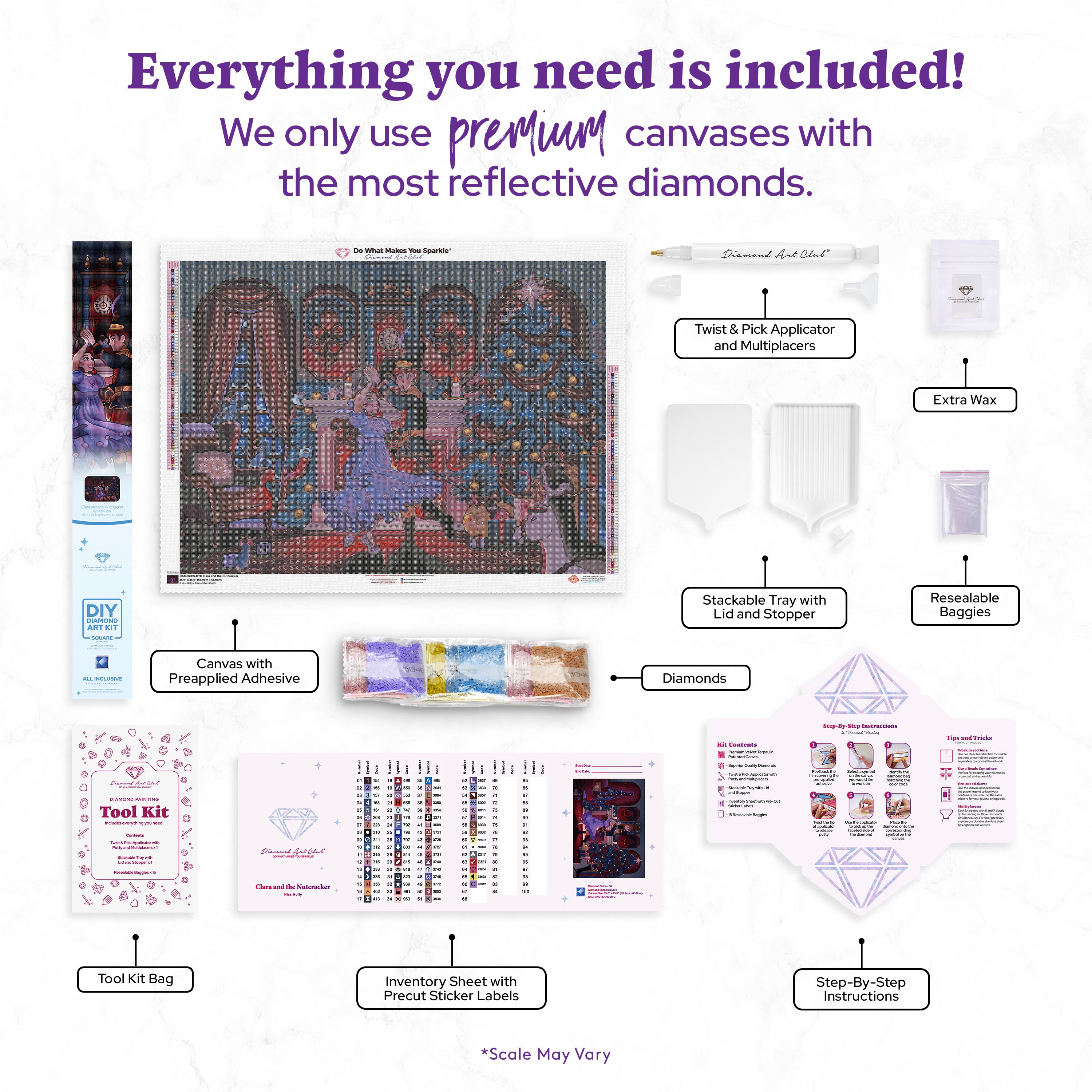 Clara and the Nutcracker – Diamond Art Club