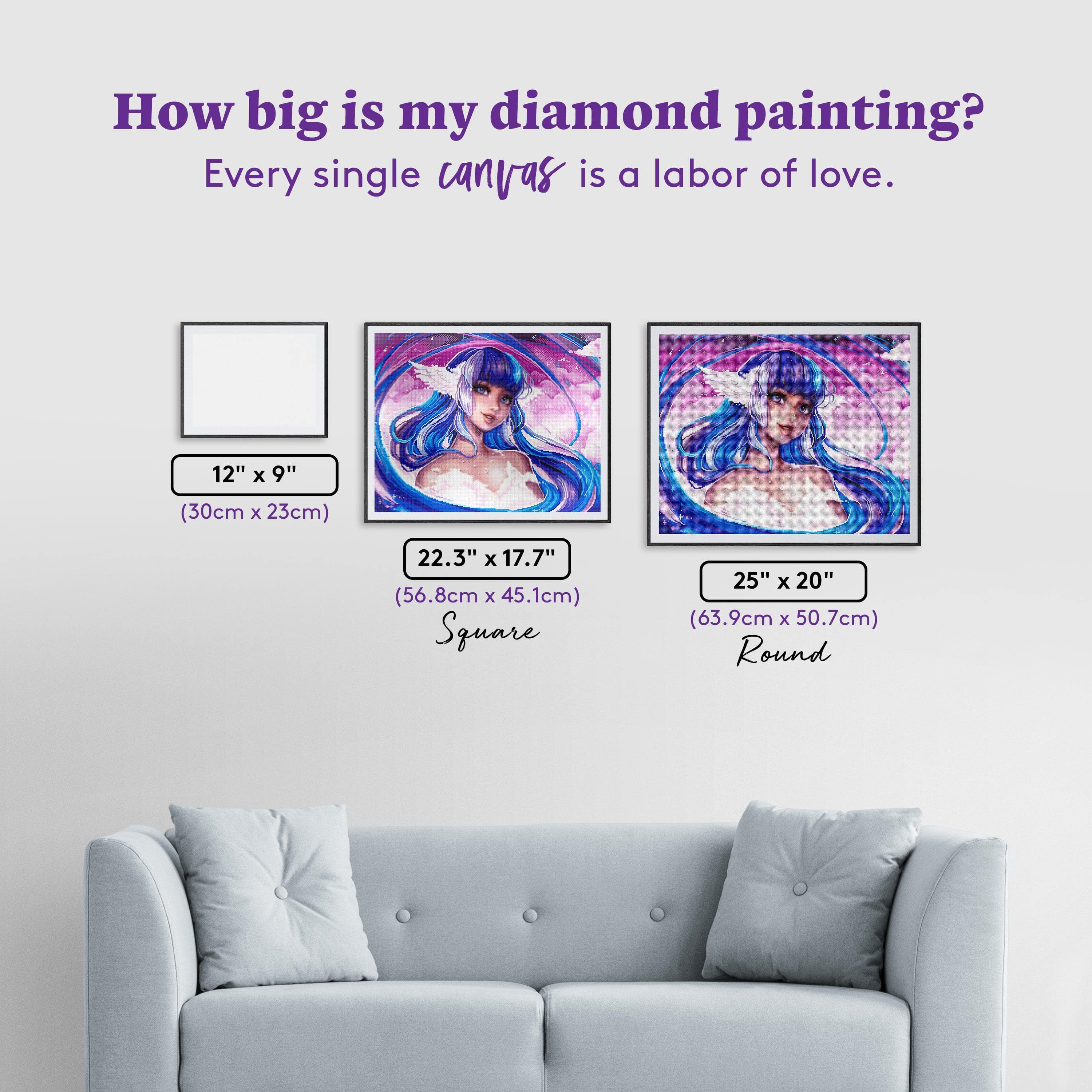 Cloud Angel – Diamond Art Club