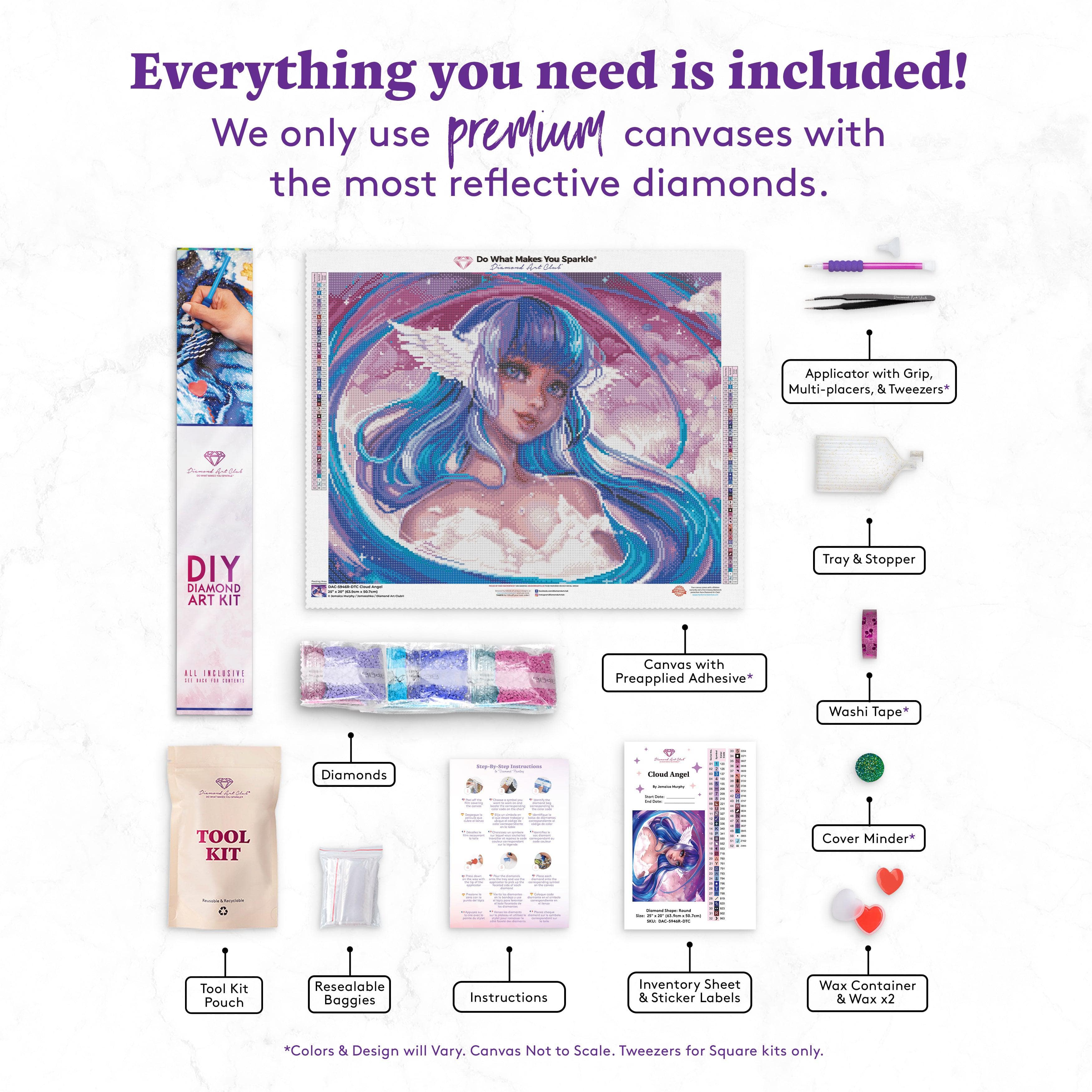 ダイヤモンドアートクラブ　DAC　CLOUD　ANGEL　完売品 Cloud Angel – Diamond Art Club