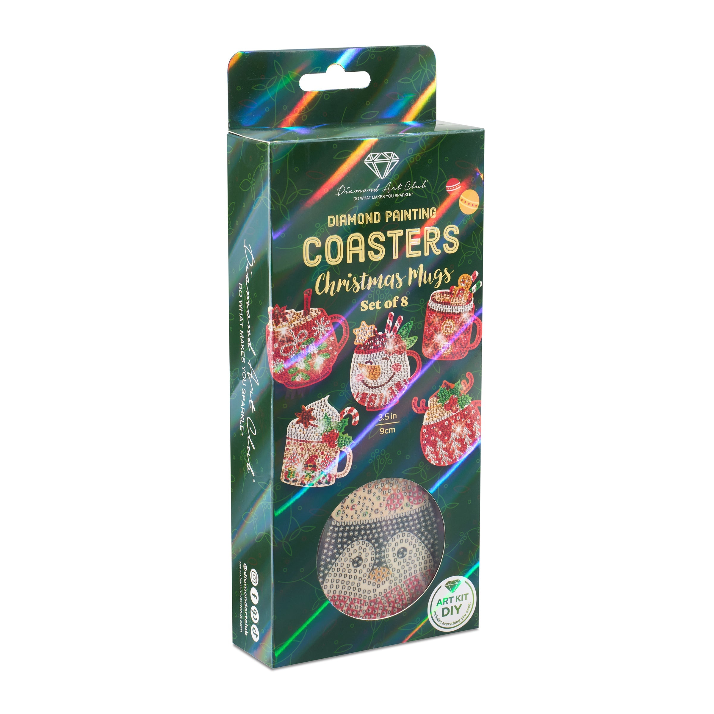 Coasters - Christmas Mugs – Diamond Art Club