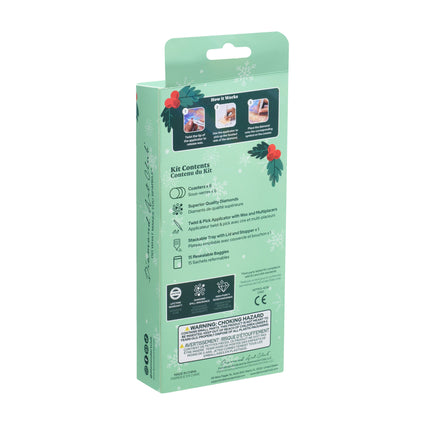 Diamond Painting Coasters - Christmas Winter Delight 4" x 4" (10cm x 10cm) / Round with 0 Colors including 0 AB and 0 Iridescent Diamonds / 0