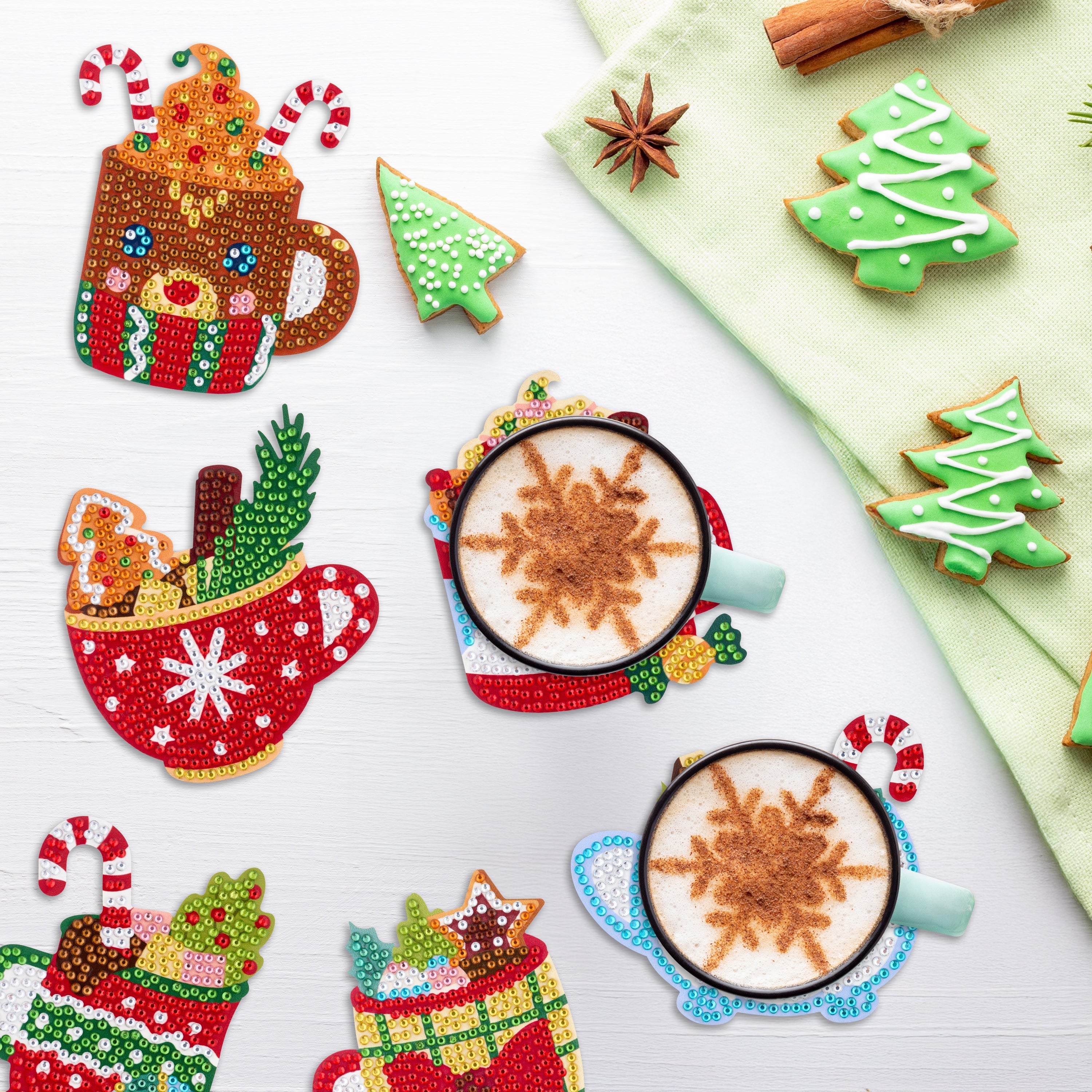 Coasters - Christmas Winter Delight – Diamond Art Club