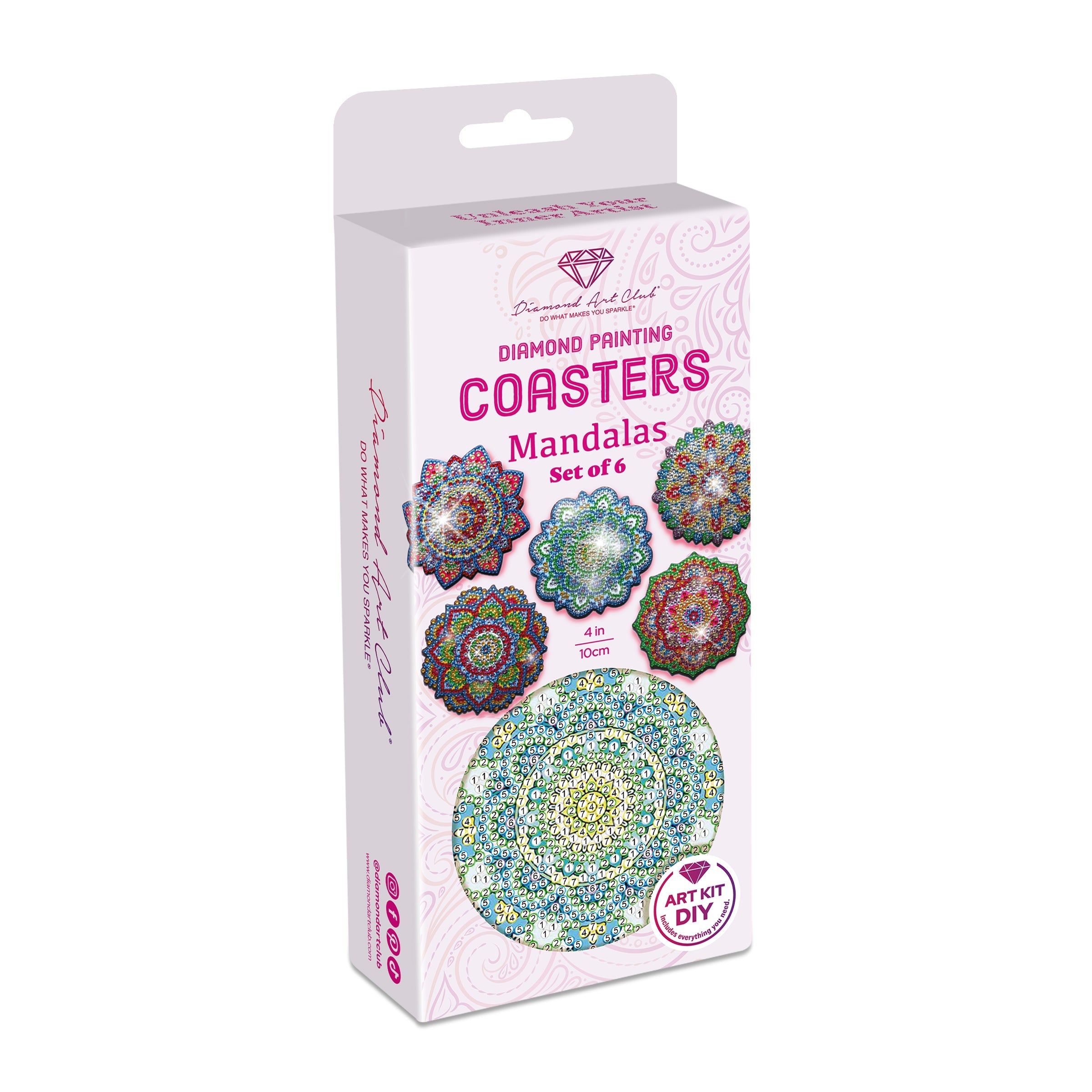 Coasters - Mandalas 2 – Diamond Art Club