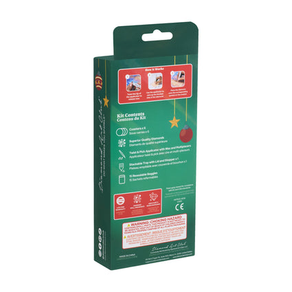 Diamond Painting Coasters - Season of Love 4" x 4" (10cm x 10cm) / Round with 7 Colors including 7 Iridescent Diamonds / 2,912