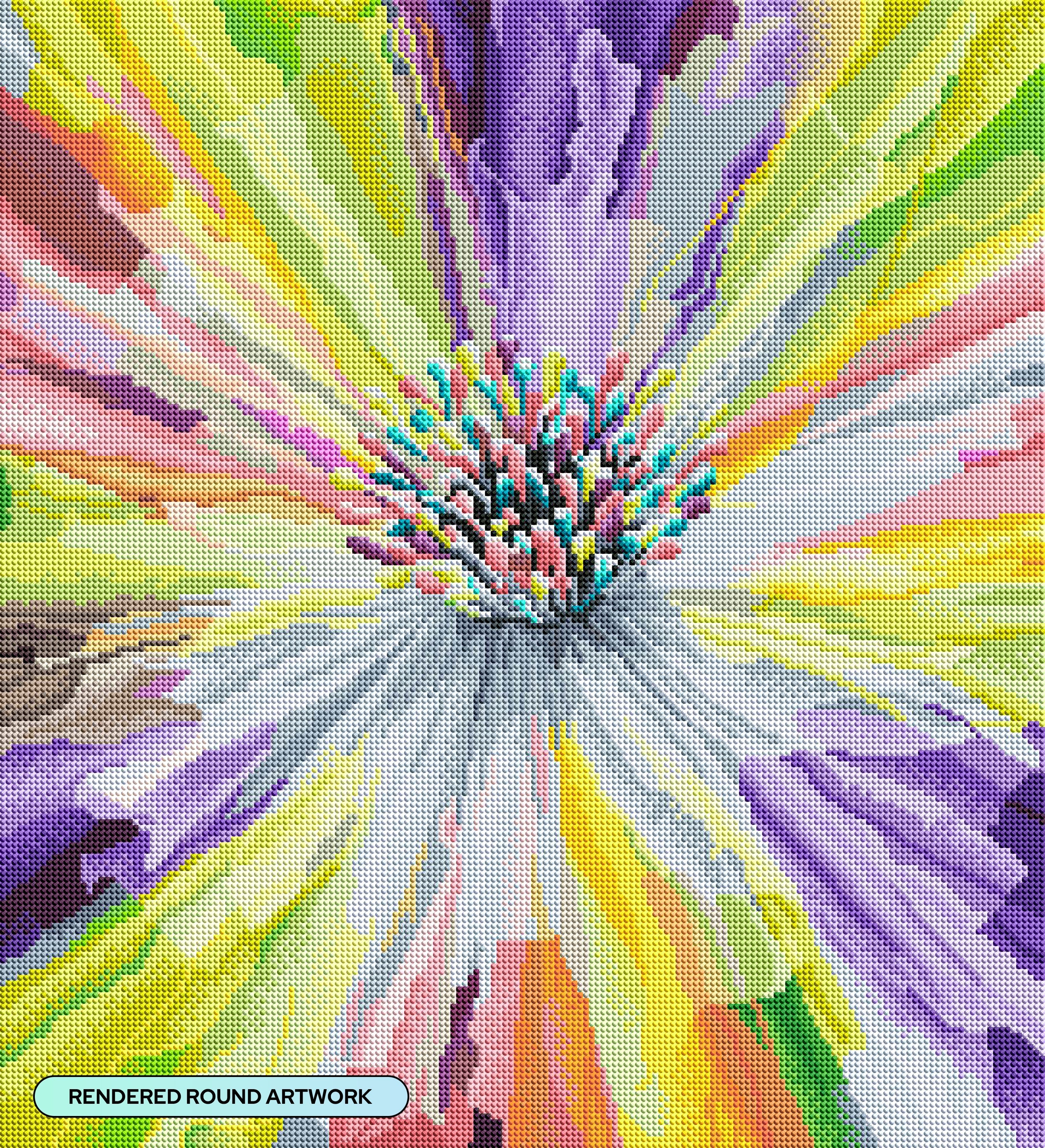 Diamond Dotz® Love Rainbow Diamond Painting Kit