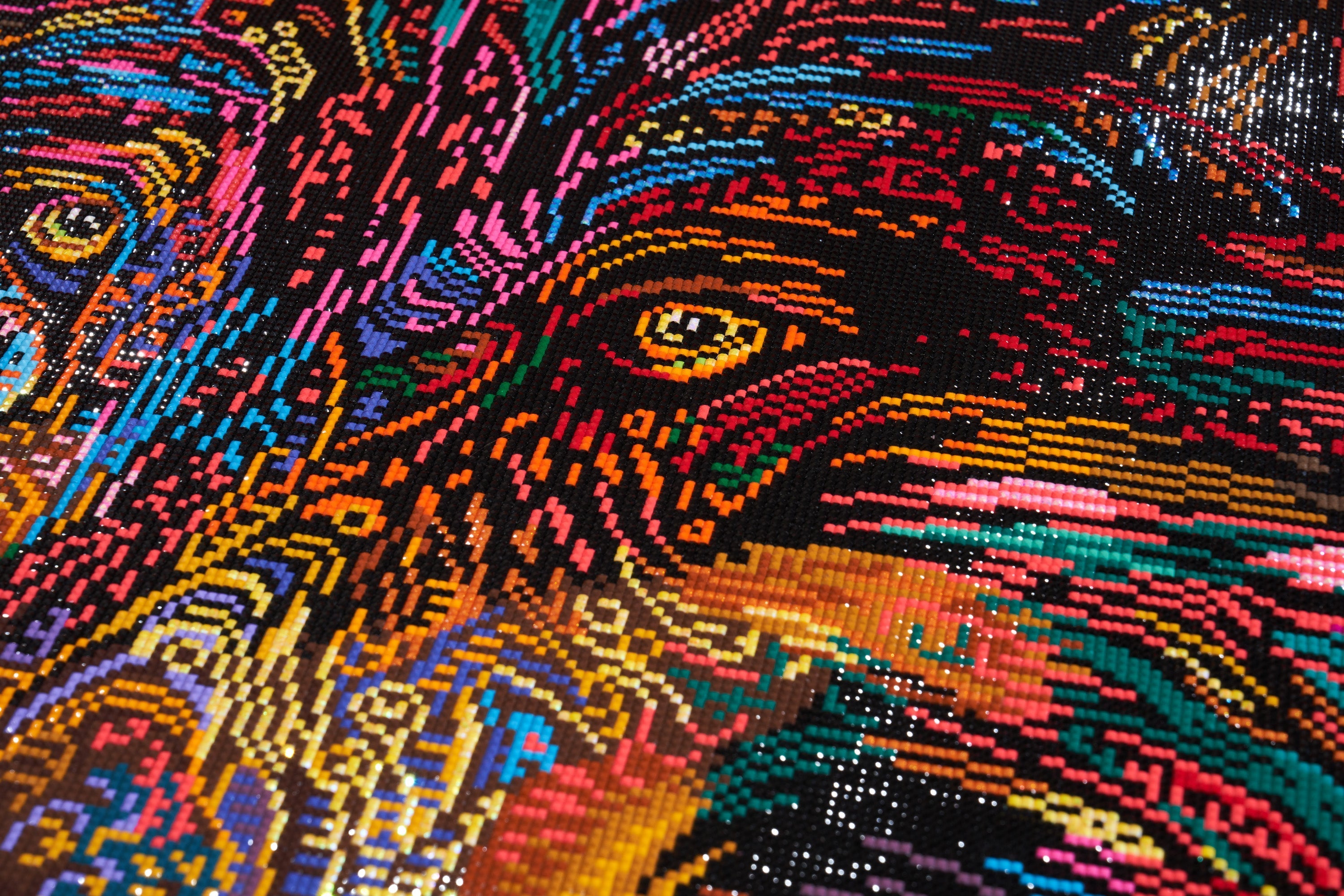 Colorful Wolf – Diamond Art Club