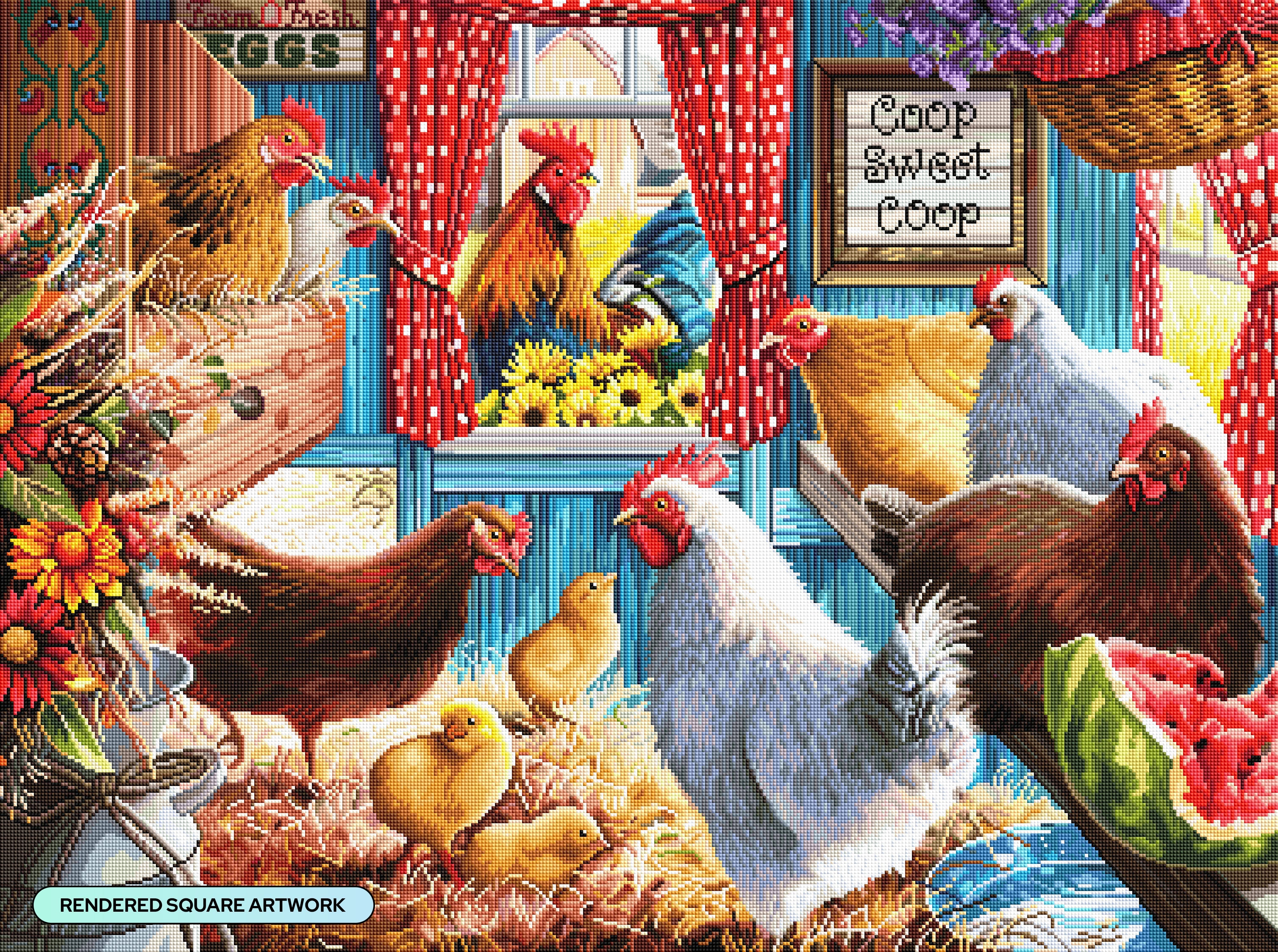 ダイヤモンドアートクラブCoop Sweet Coop Coop Sweet Coop – Diamond Art Club