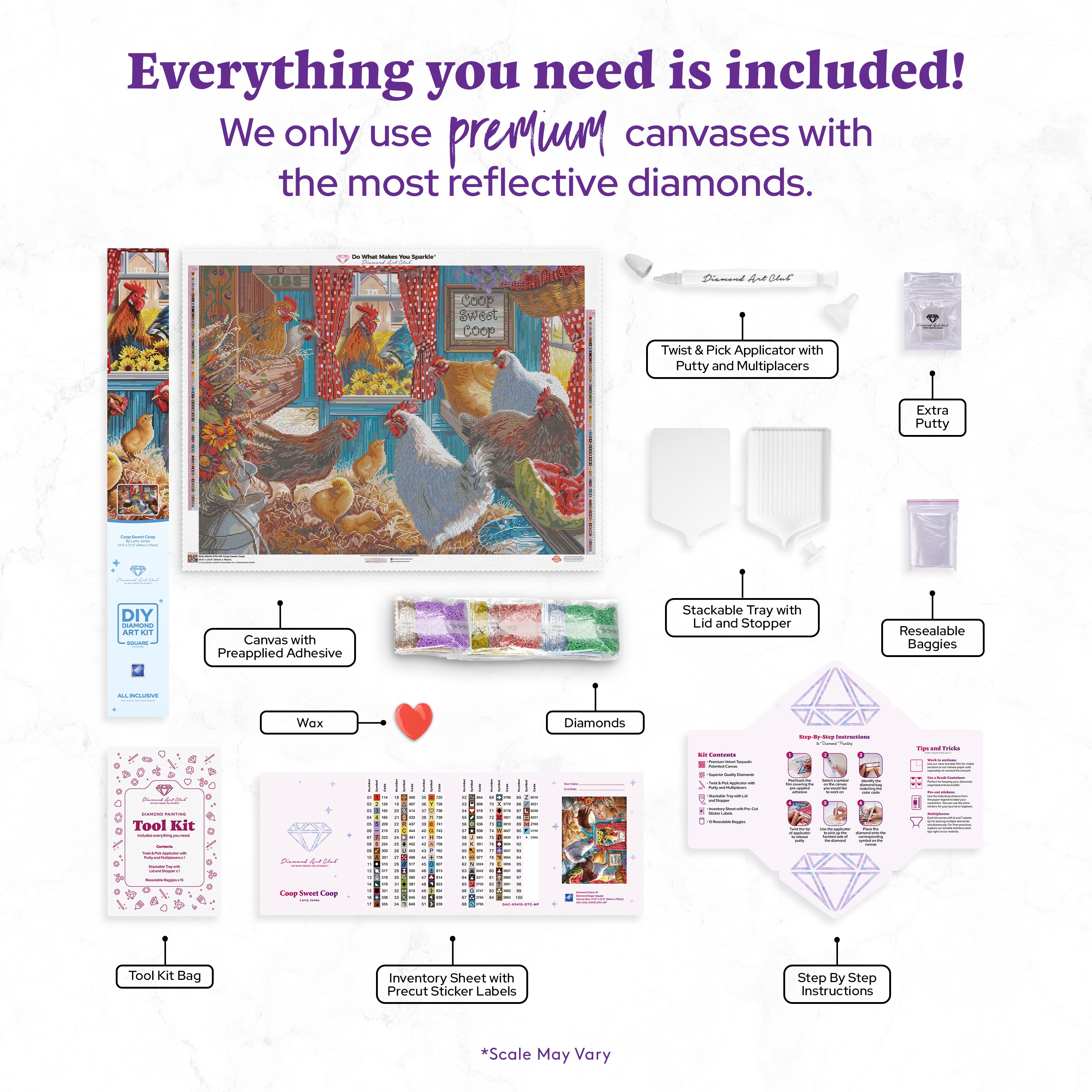 Coop Sweet Coop – Diamond Art Club