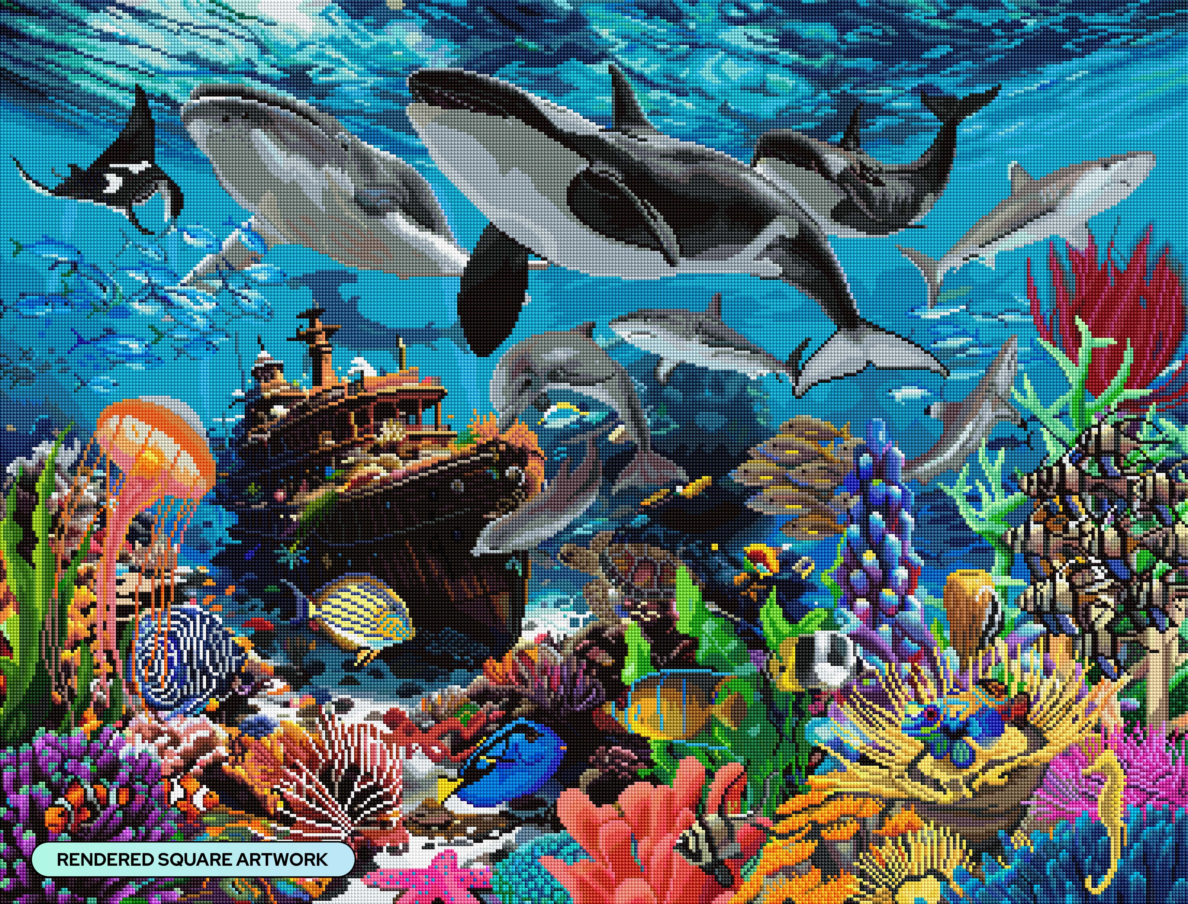 Coral Ocean – Diamond Art Club