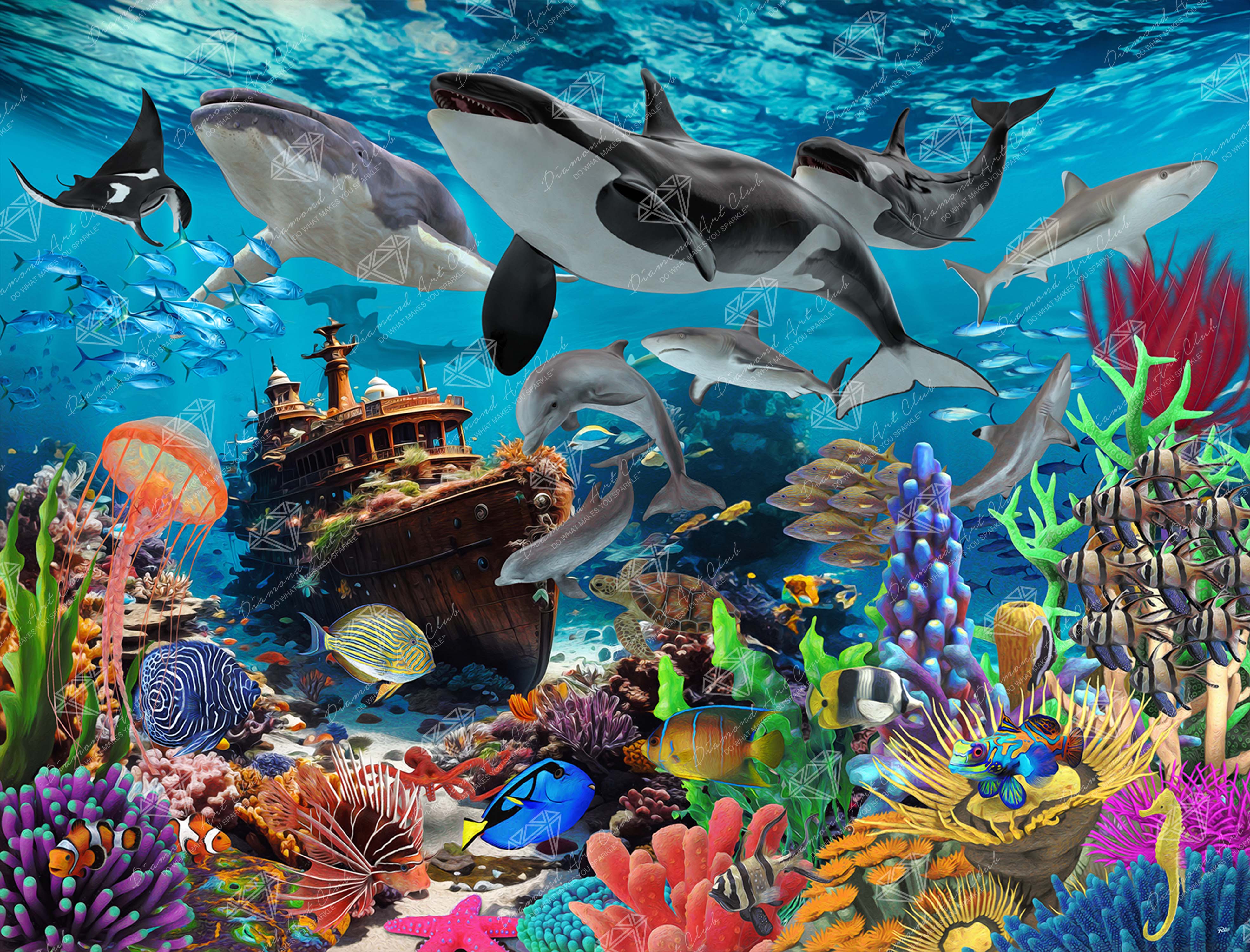Coral Ocean – Diamond Art Club