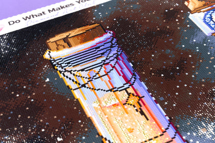 Diamond Painting Cosmic Potions 23.6" x 25.1" (60cm x 63.7cm) / Square With 68 Colors Including 6 ABs and 4 Iridescent Diamonds and 2 Fairy Dust Diamonds / 61,696