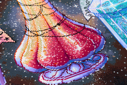 Diamond Painting Cosmic Potions 23.6" x 25.1" (60cm x 63.7cm) / Square With 68 Colors Including 6 ABs and 4 Iridescent Diamonds and 2 Fairy Dust Diamonds / 61,696