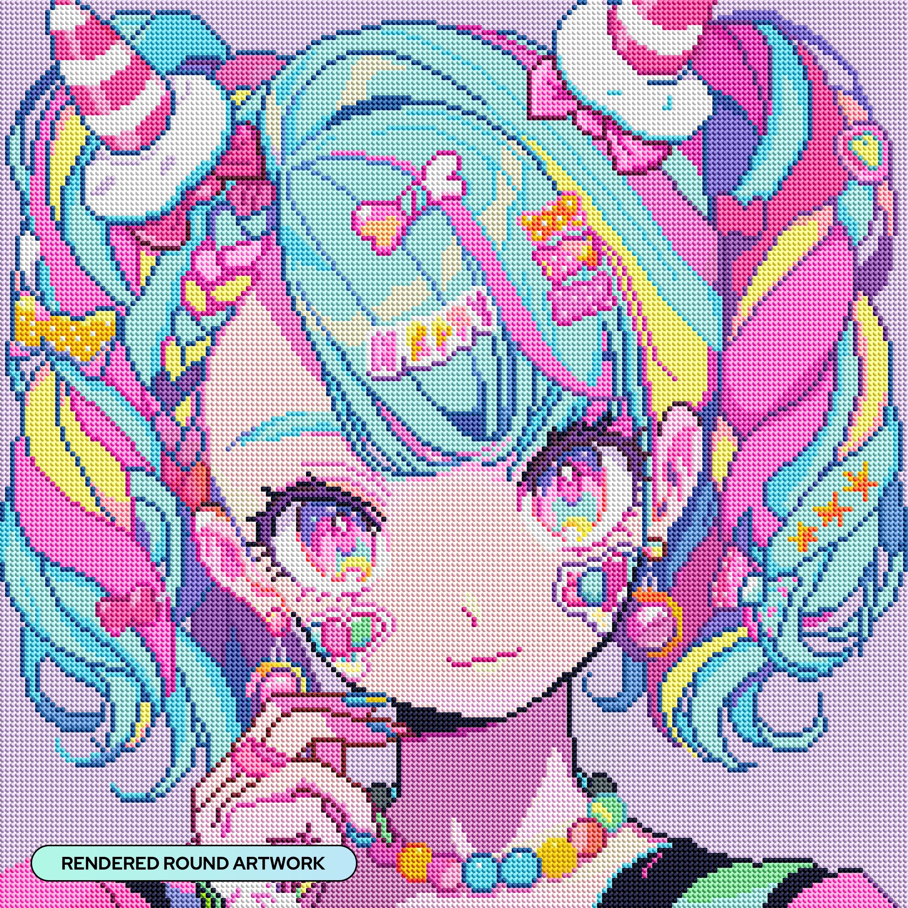 Cotton Candy Princess – Diamond Art Club