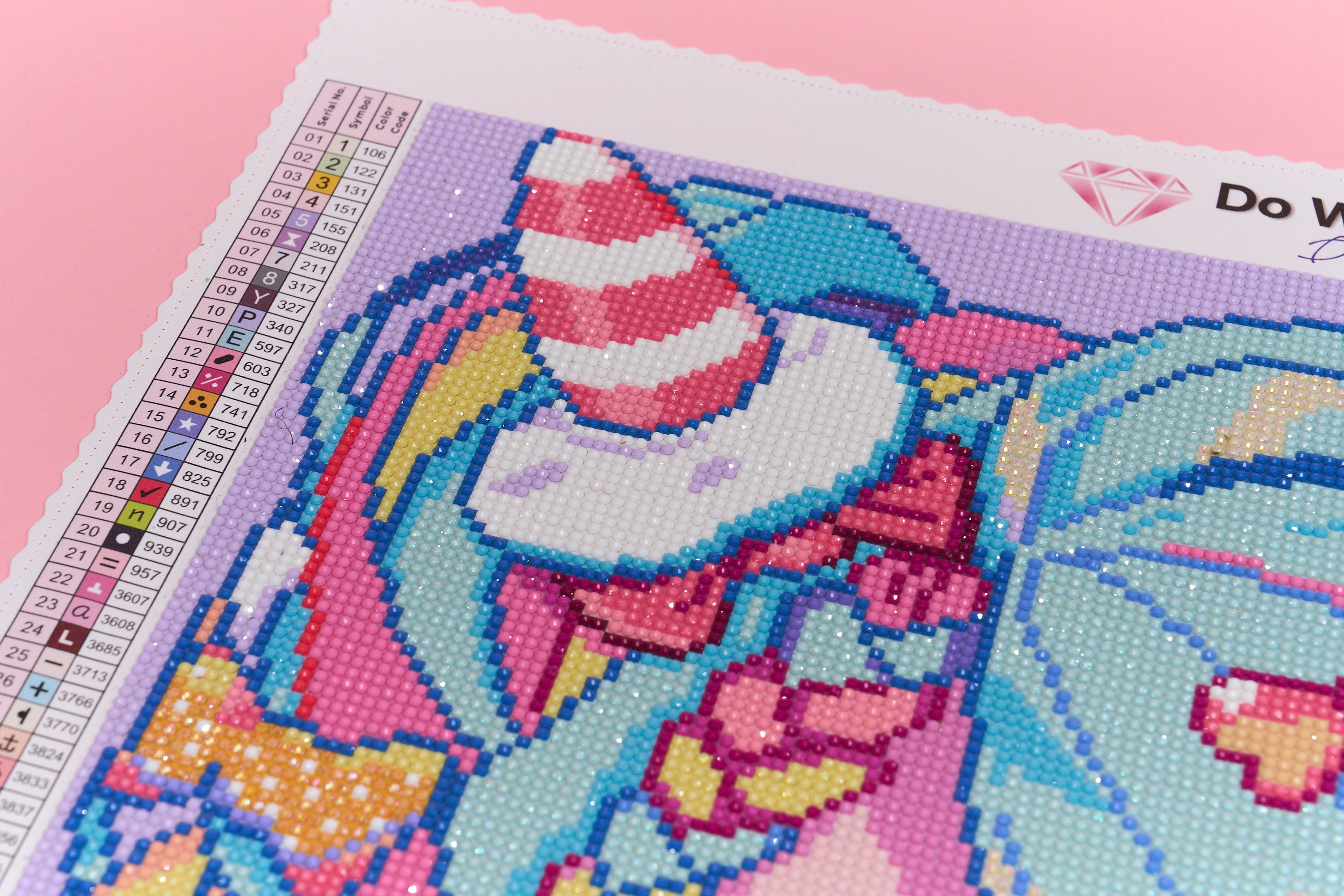 ダイヤモンドアートクラブ　CottonTial Cotton Candy Princess – Diamond Art Club