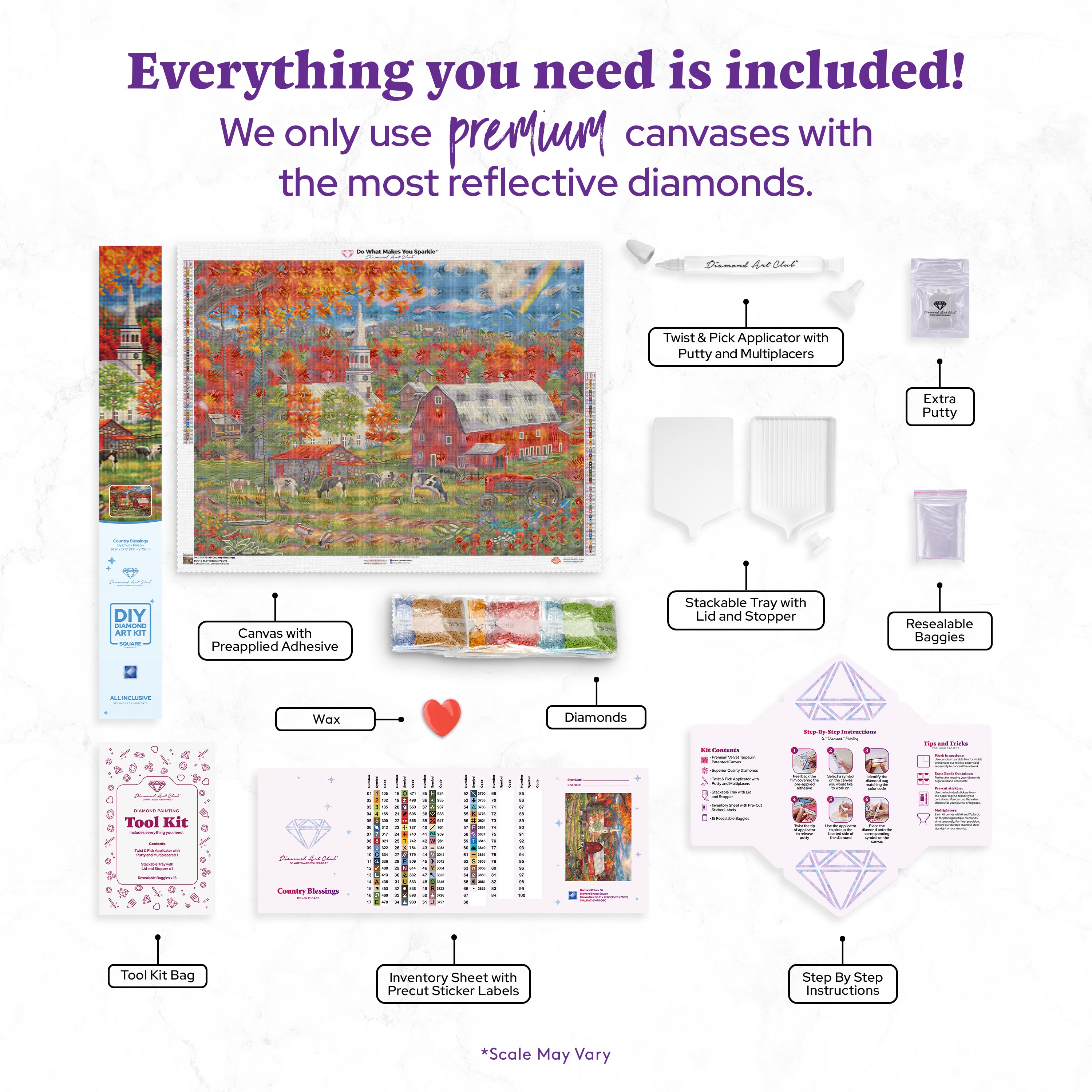 Country Blessings – Diamond Art Club