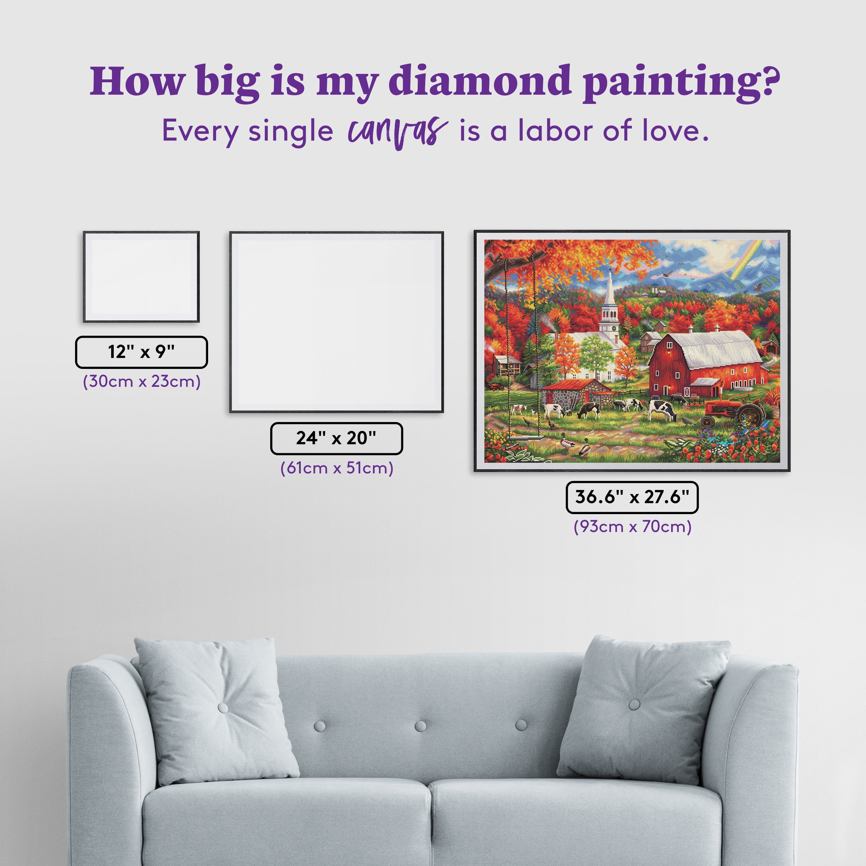 Country Blessings Diamond Painting Kit – Diamond Art Club