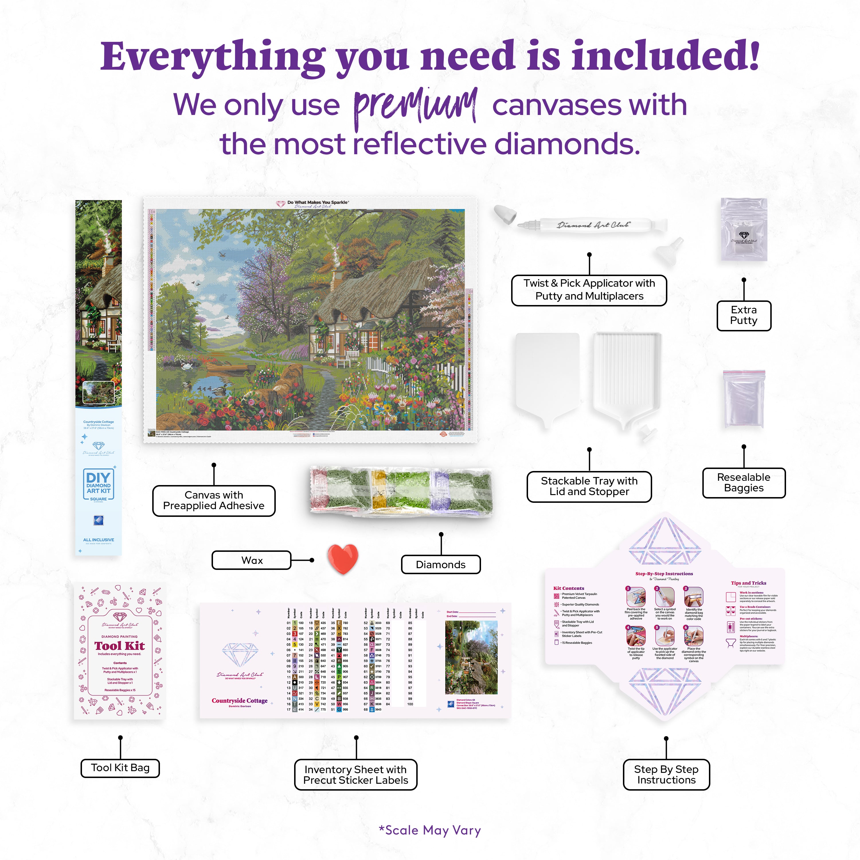 Countryside Cottage – Diamond Art Club