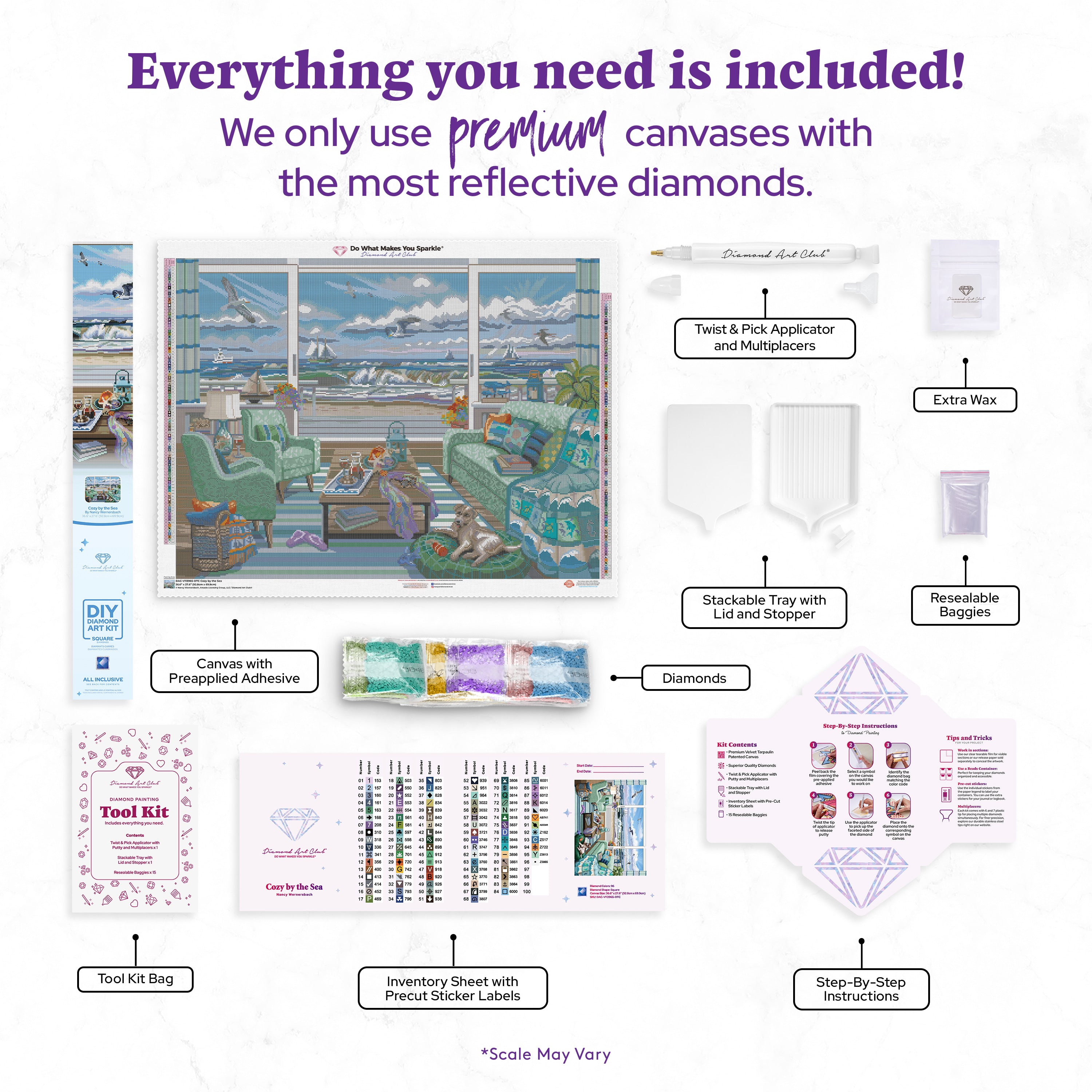 Cozy by the Sea – Diamond Art Club