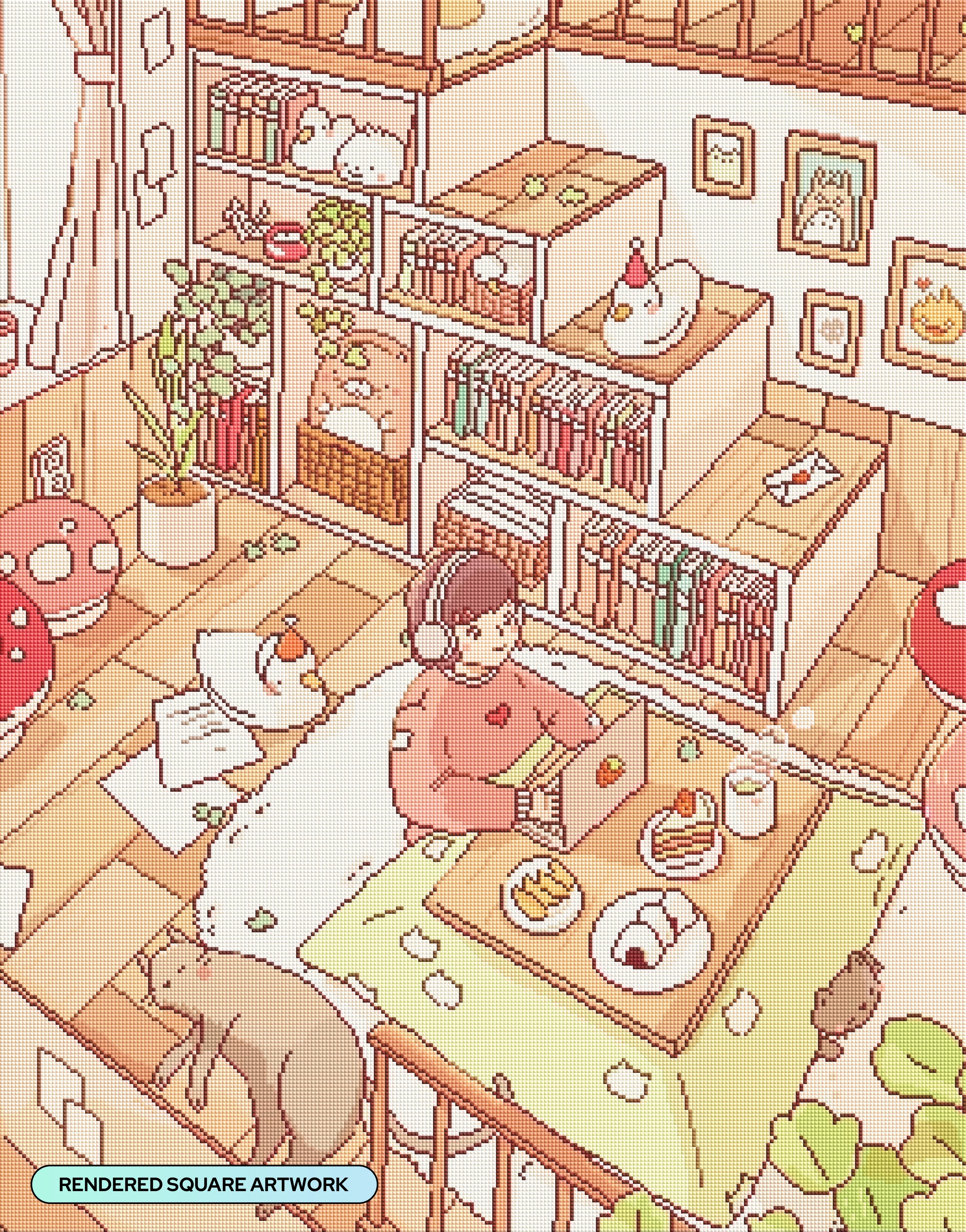 Cozy Kotatsu Diamond Painting Kit – Diamond Art Club
