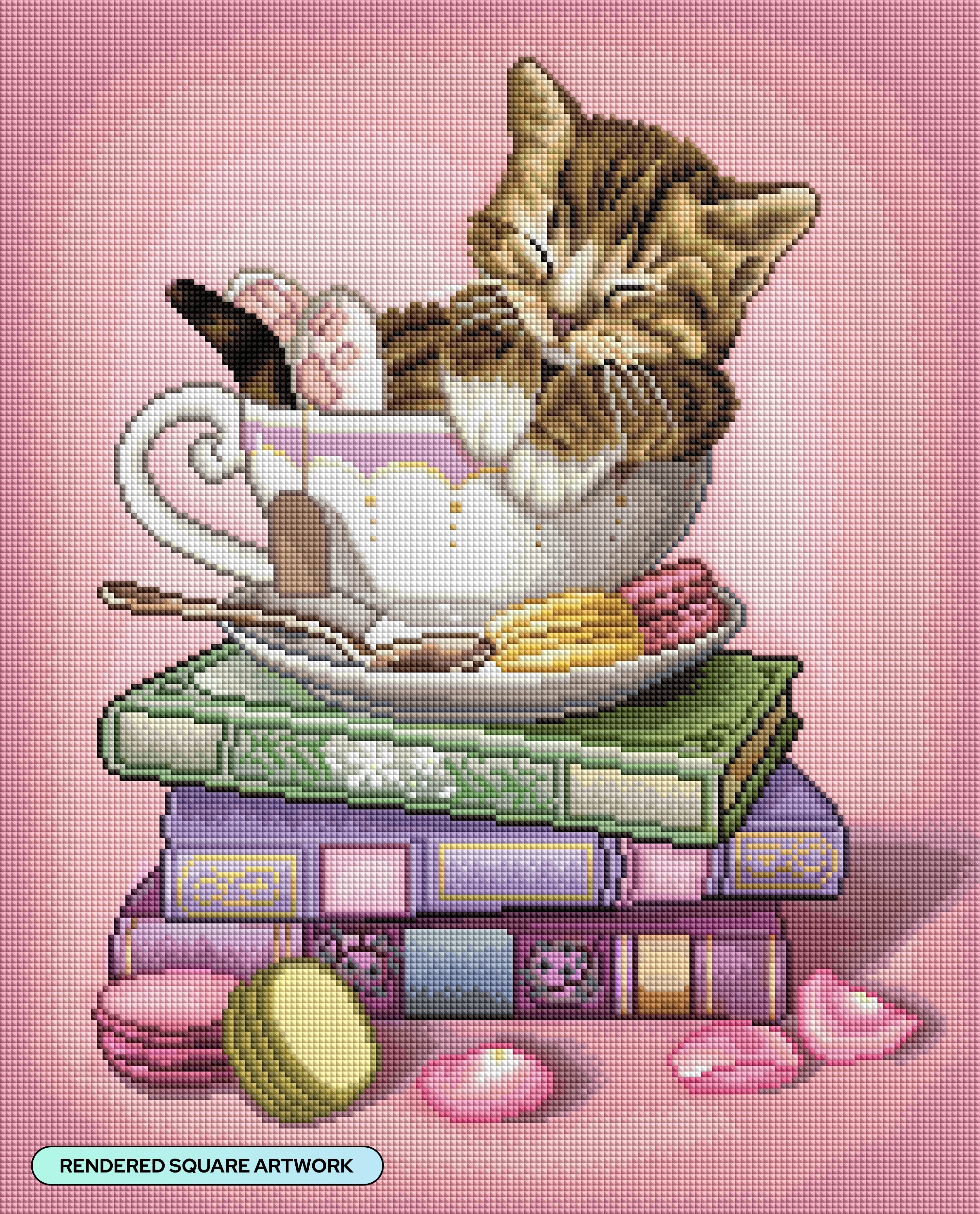 Cozy Time Diamond Painting Kit – Diamond Art Club