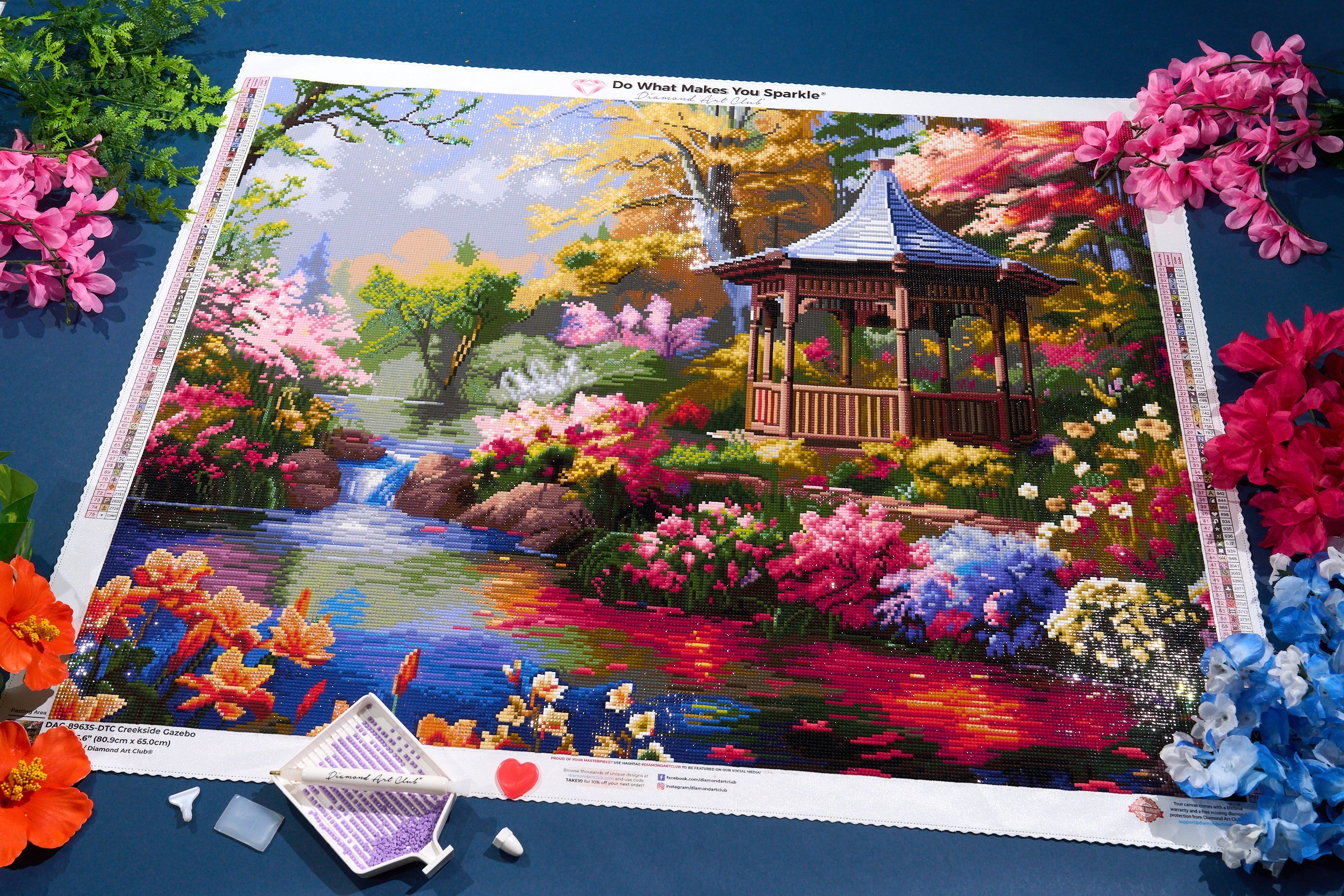 Creekside Gazebo – Diamond Art Club