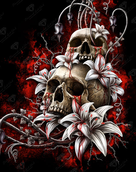 Crying Skull – Diamond Art Club