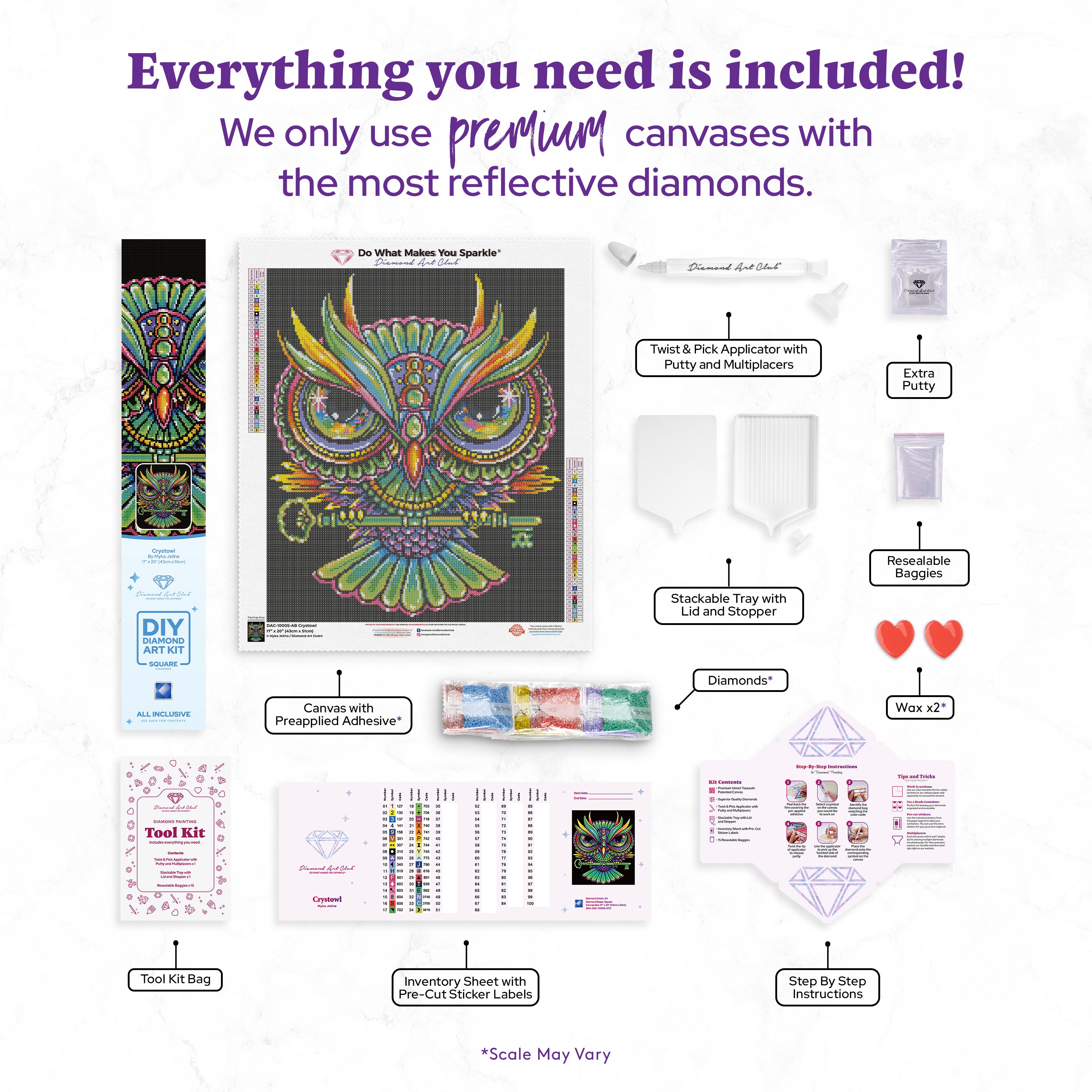 Crystowl – Diamond Art Club