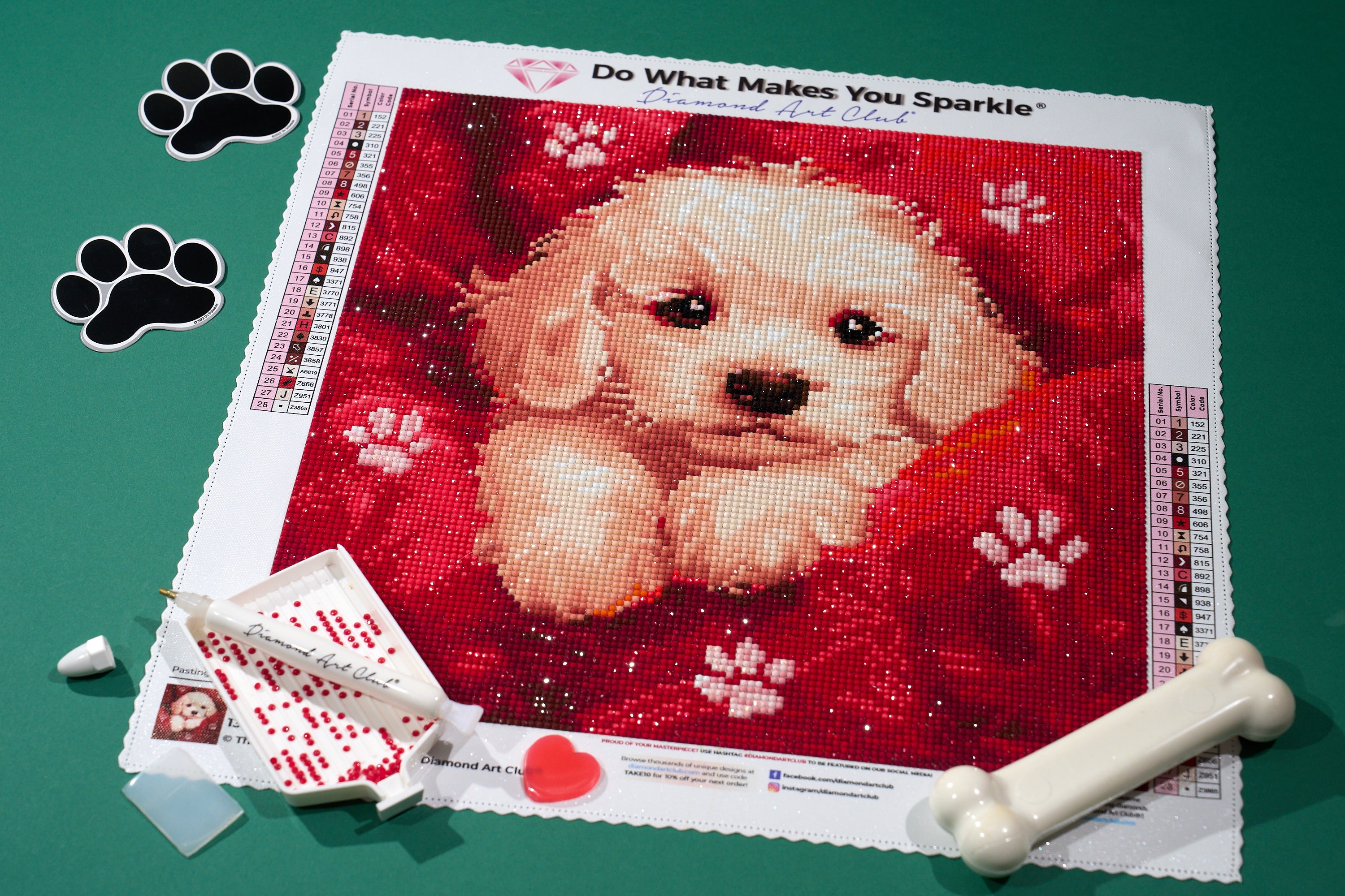 Cuddles Diamond Painting Kit – Diamond Art Club
