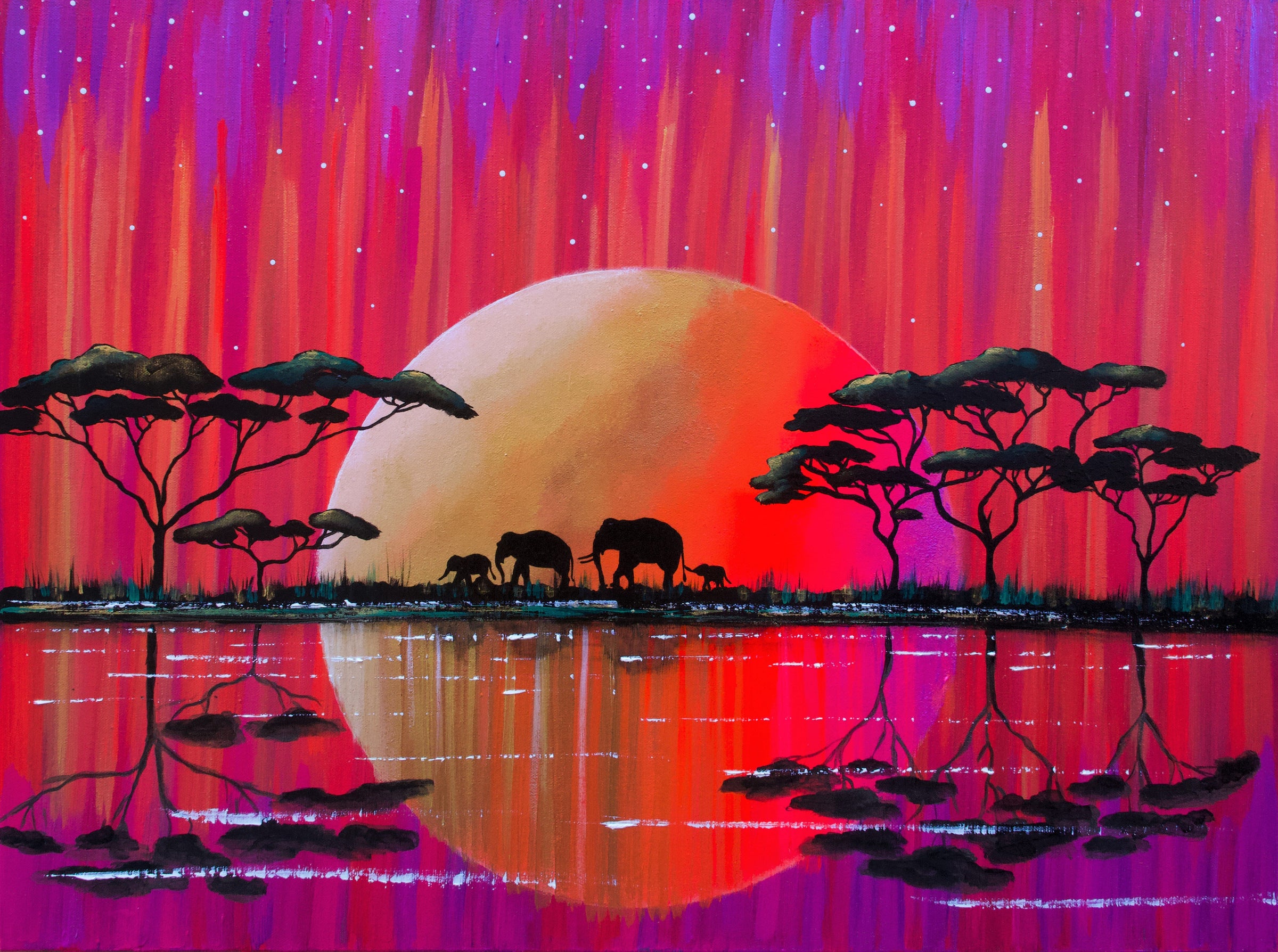 Sunrise Stroll Diamond Painting Kit – Diamond Art Club