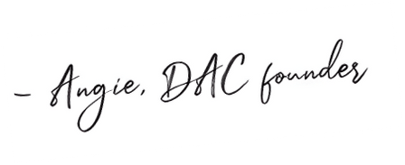 Angie, fondatrice de DAC