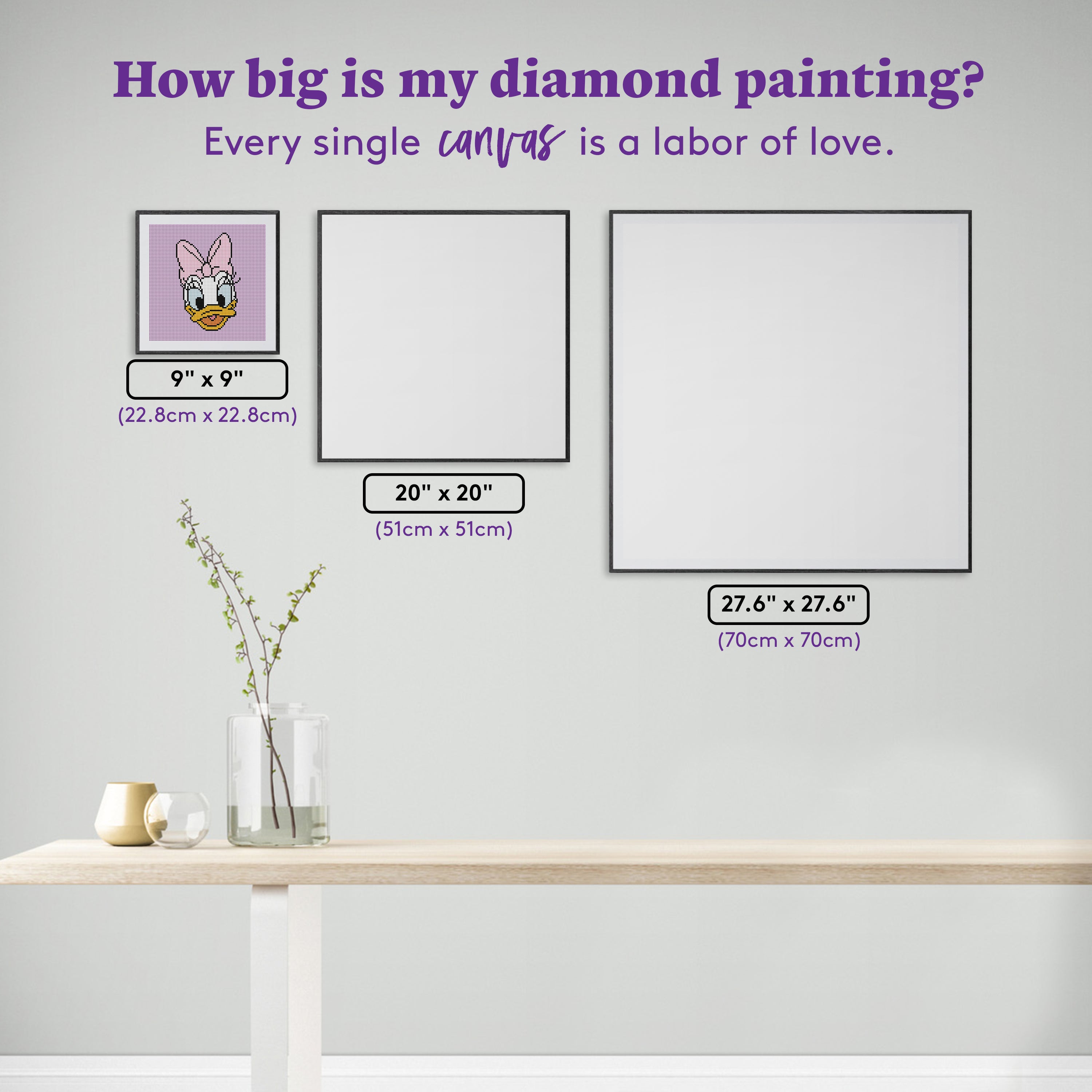 Daisy Diamond Art Kit | Diamond Art Club