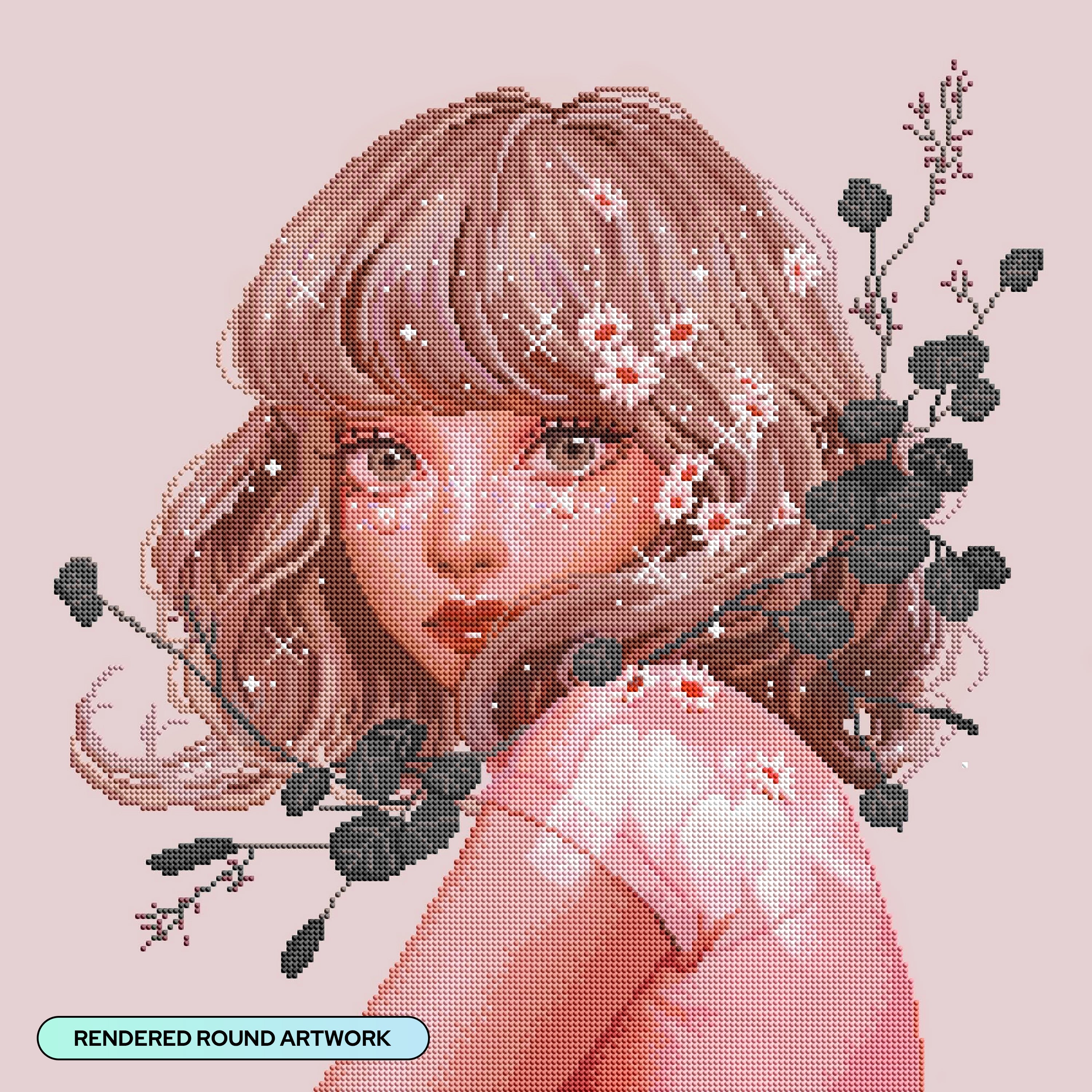 Daisy Drops – Diamond Art Club