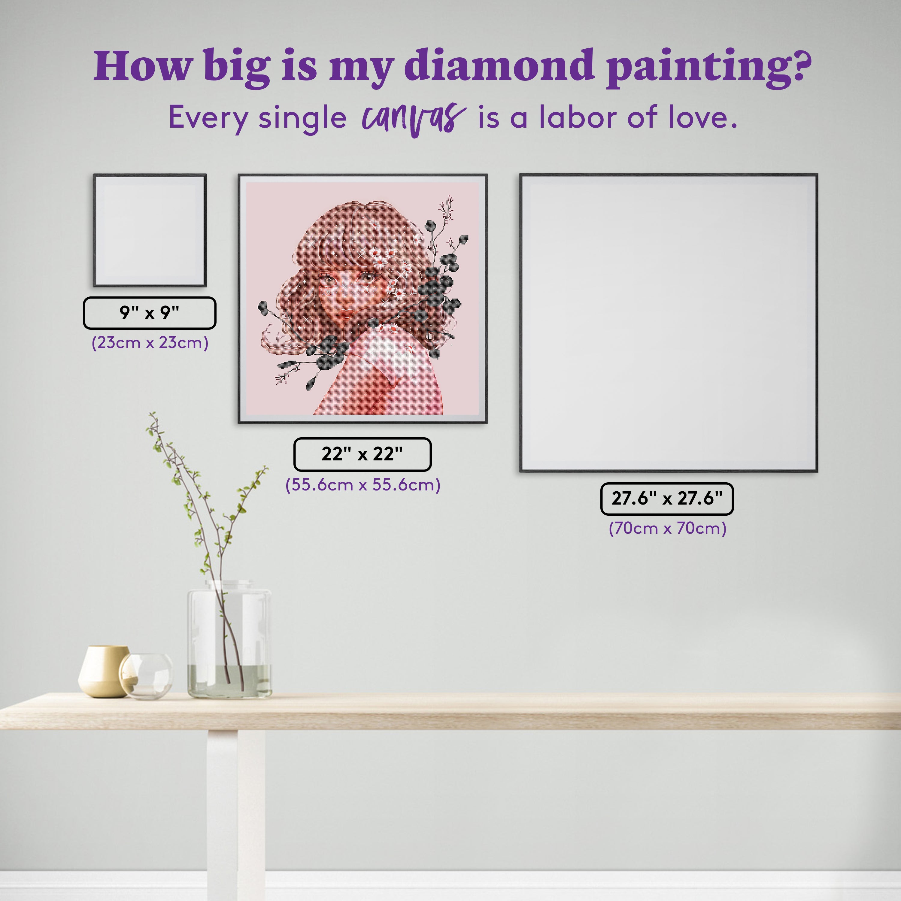 Daisy Drops – Diamond Art Club
