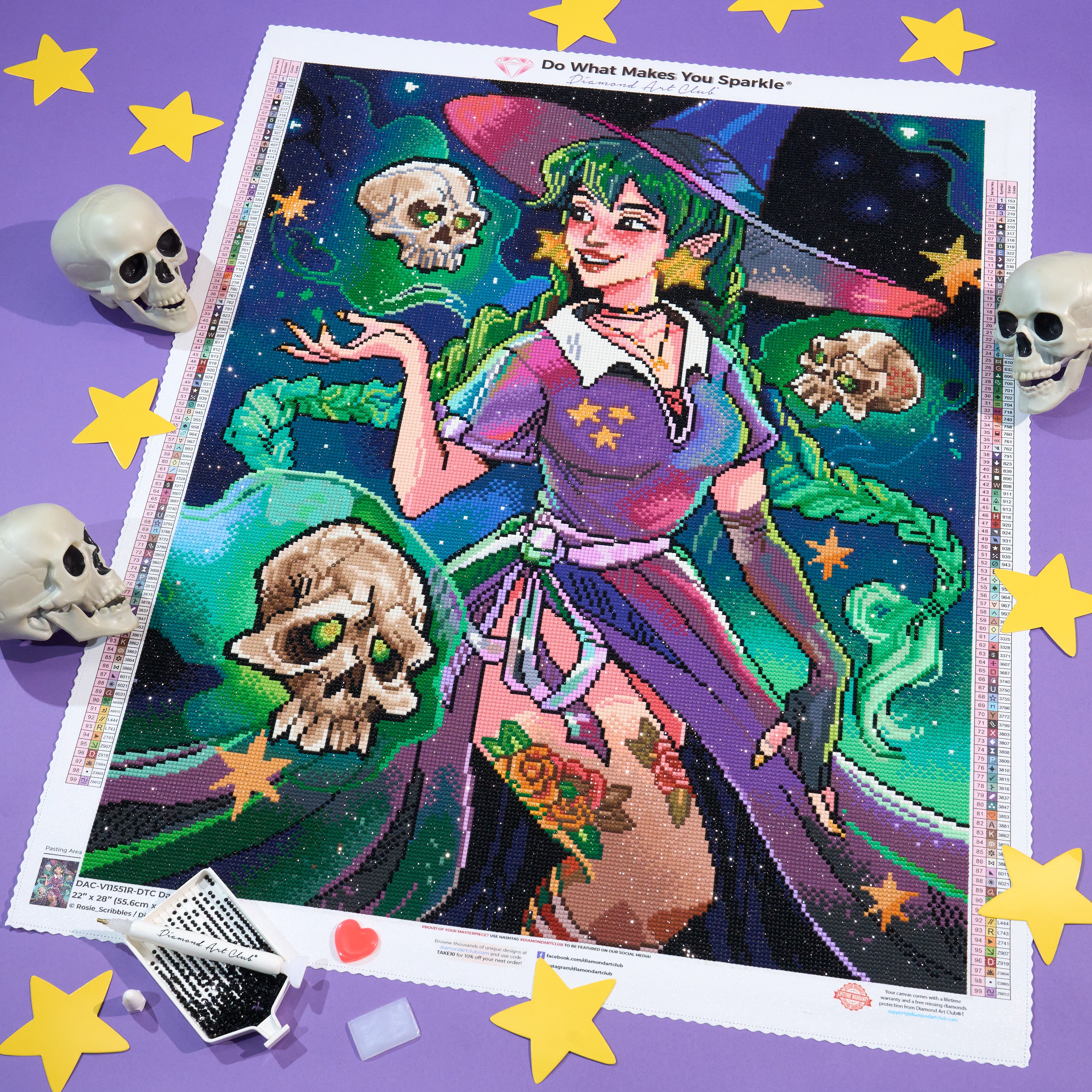 Dark Witch – Diamond Art Club
