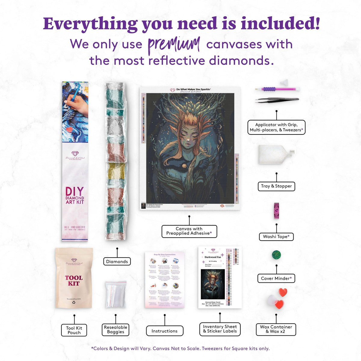 Diamond Painting Copy of Darkwood Fae