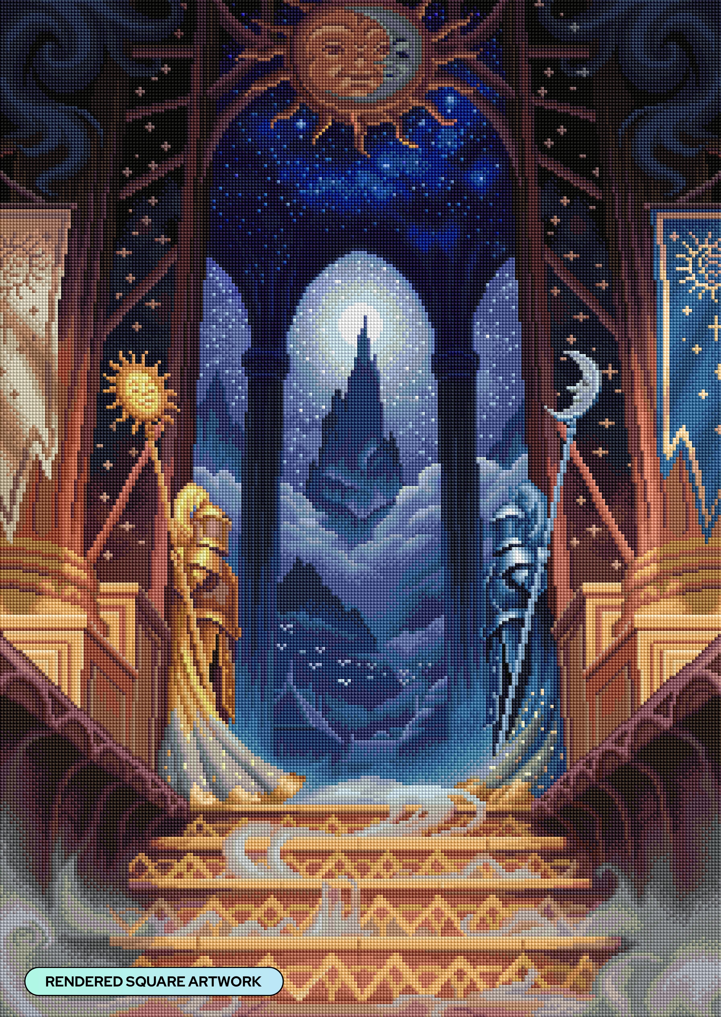 【成】Diamond art Club Day and Night – Diamond Art Club