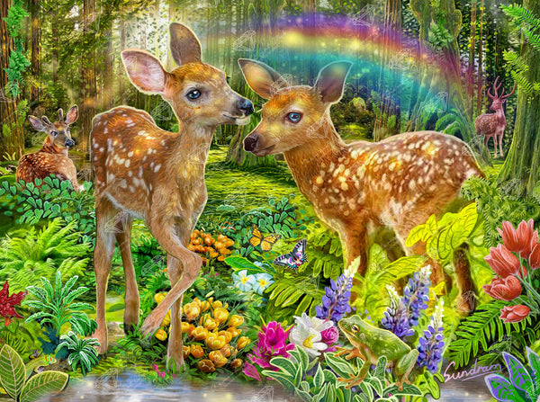 ダイヤモンドアートクラブ Deer Harmony deer-harmony-diamond-art-