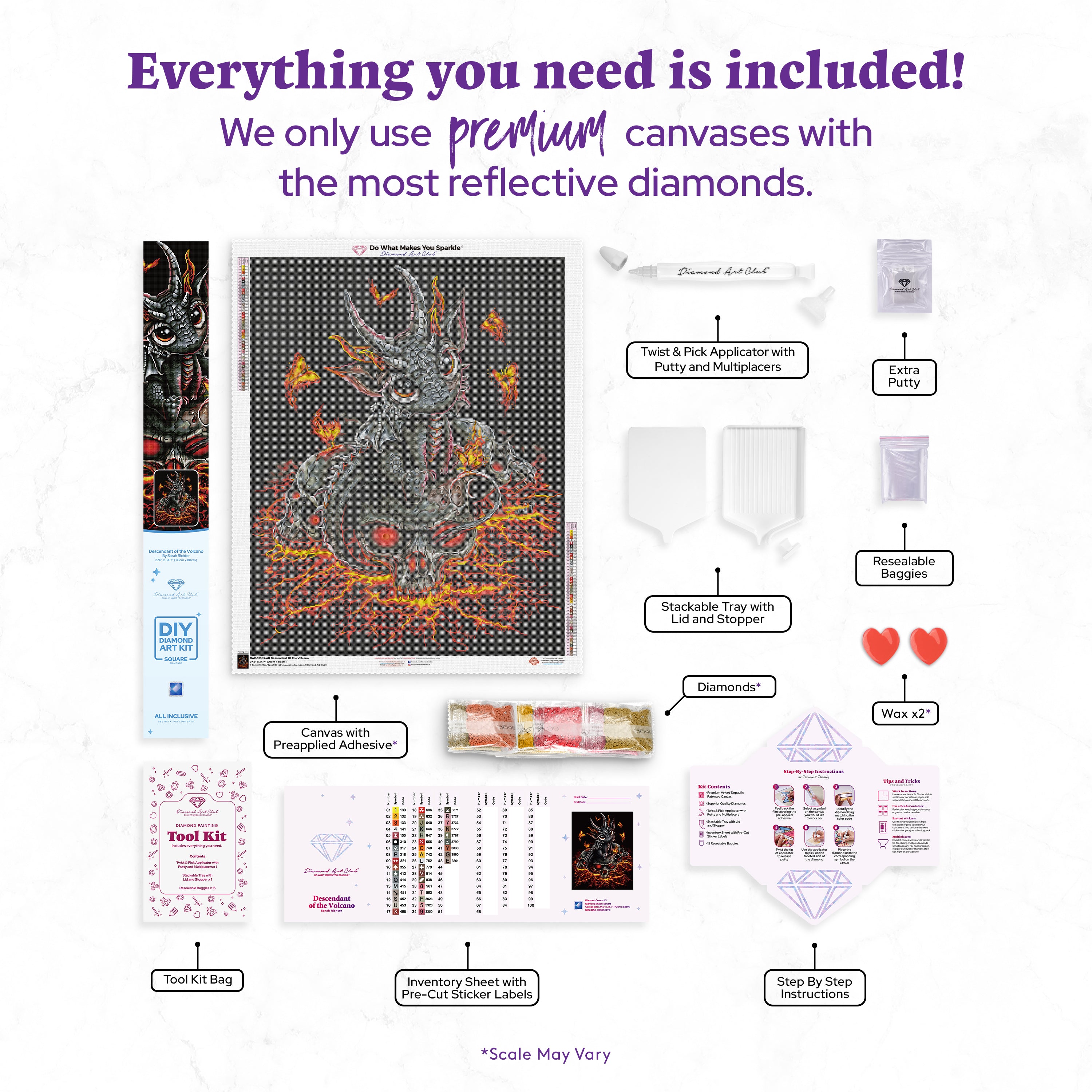 Descendant of the Volcano – Diamond Art Club