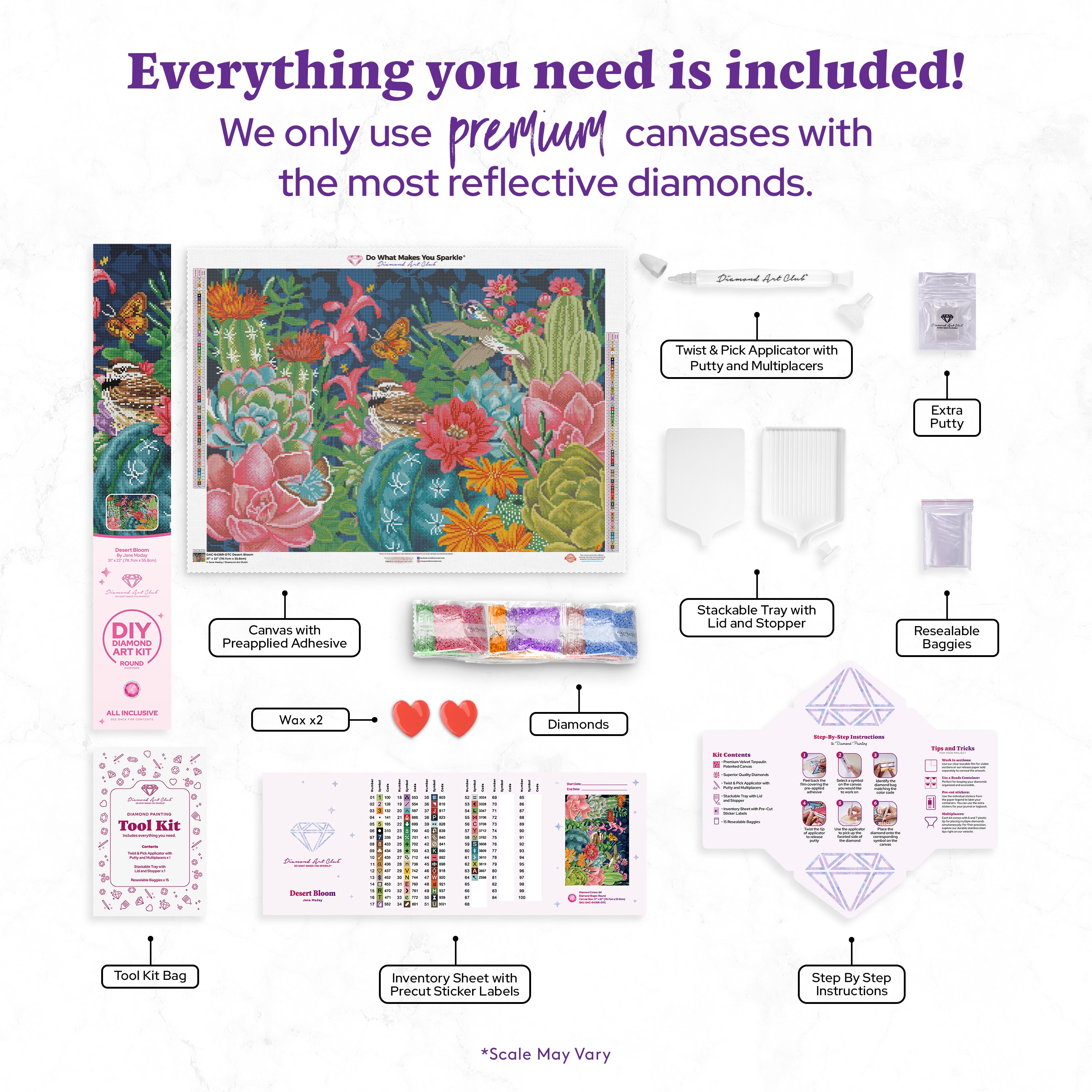 Desert Bloom – Diamond Art Club