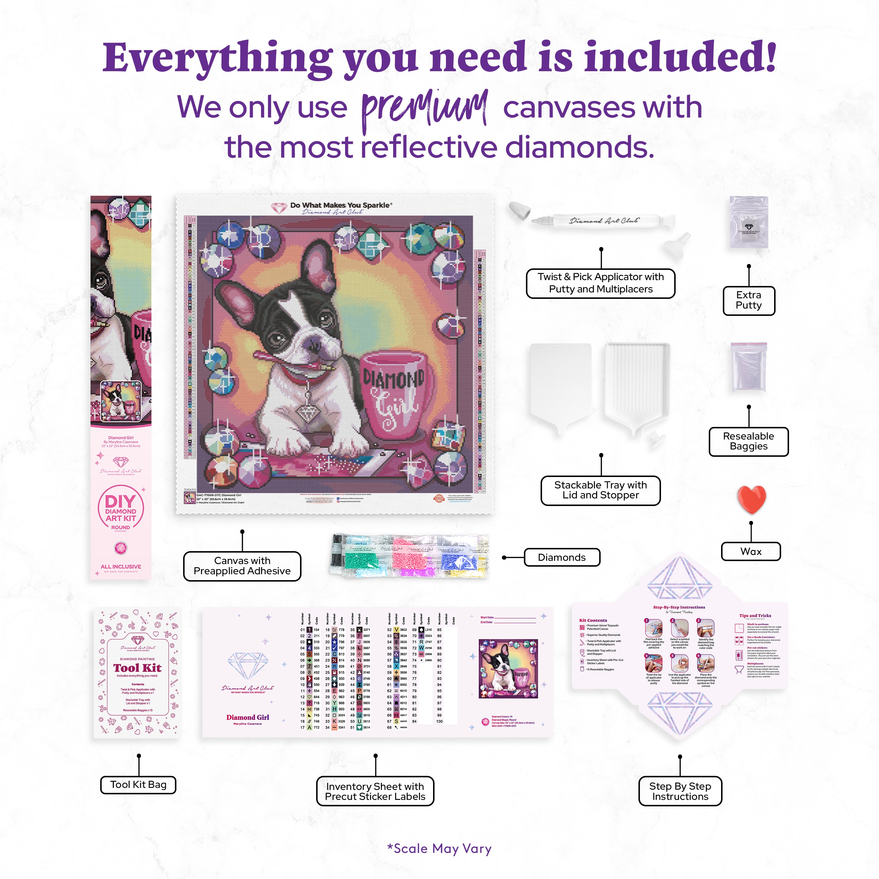 Diamond Girl – Diamond Art Club