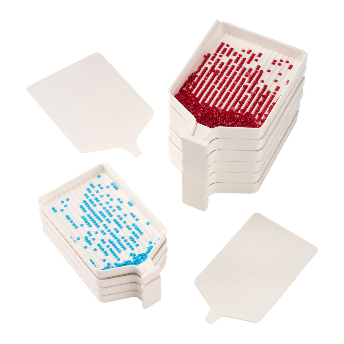 Diamond Painting Diamond Painting Trays - 6 Large & 4 Medium (Set of 10)