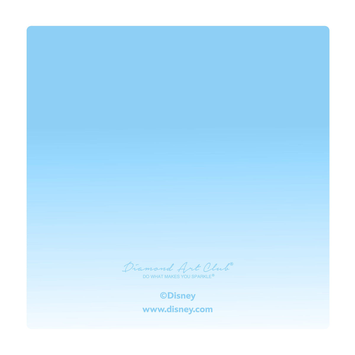 Diamond Painting Diamond Pop Card™ - Frozen™ 5.8" x 5.8" (14.9cm x 14.9cm) / Round with 11 Colors including 1 Special Diamond / 673