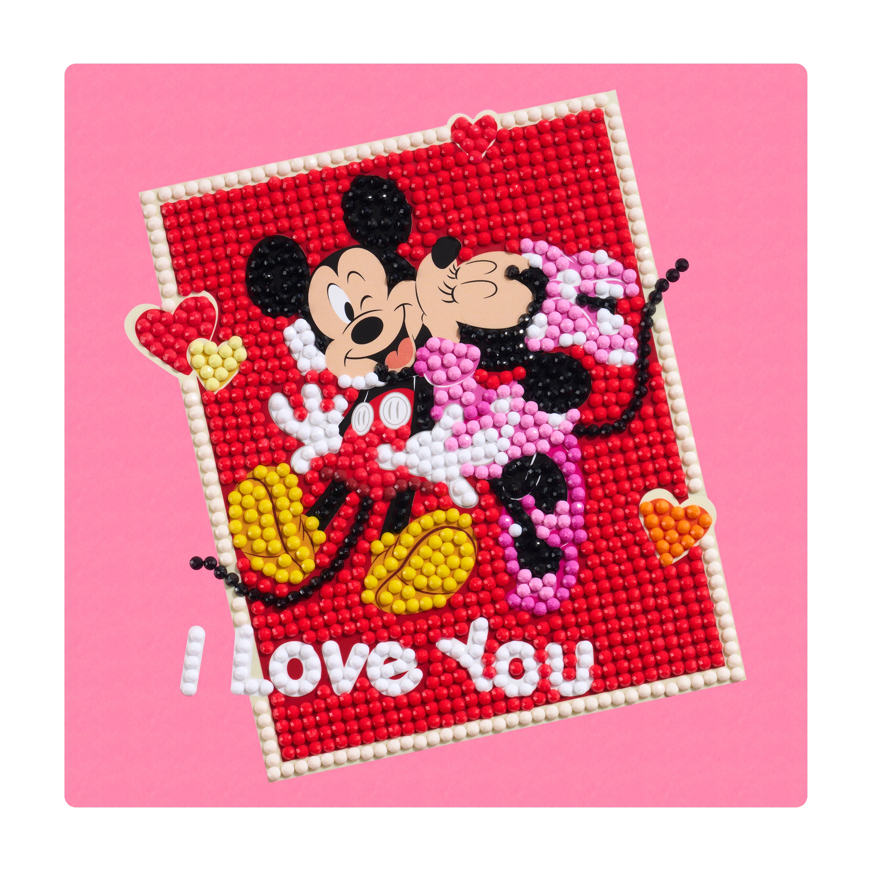 Diamond Pop™ Card - Mickey™ & Minnie™ – Diamond Art Club